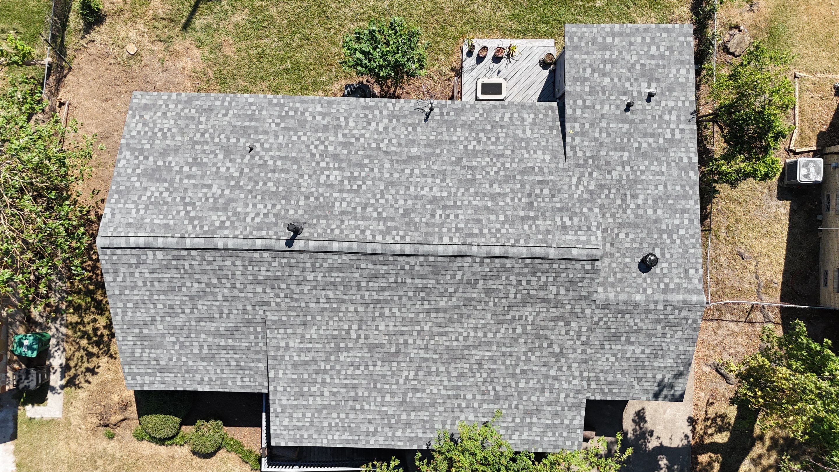 Roof Replacement after a 90-foot tree fell on it! by Core Four Roofing