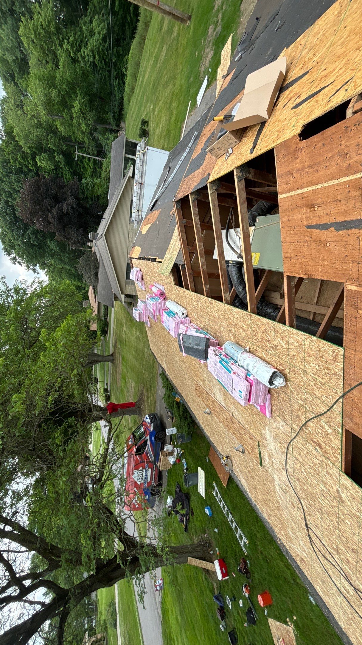 Roof Replacement using Owens Corning Estate Gray by 180 Contractors