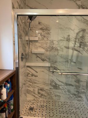 Bathroom Remodel using Tile