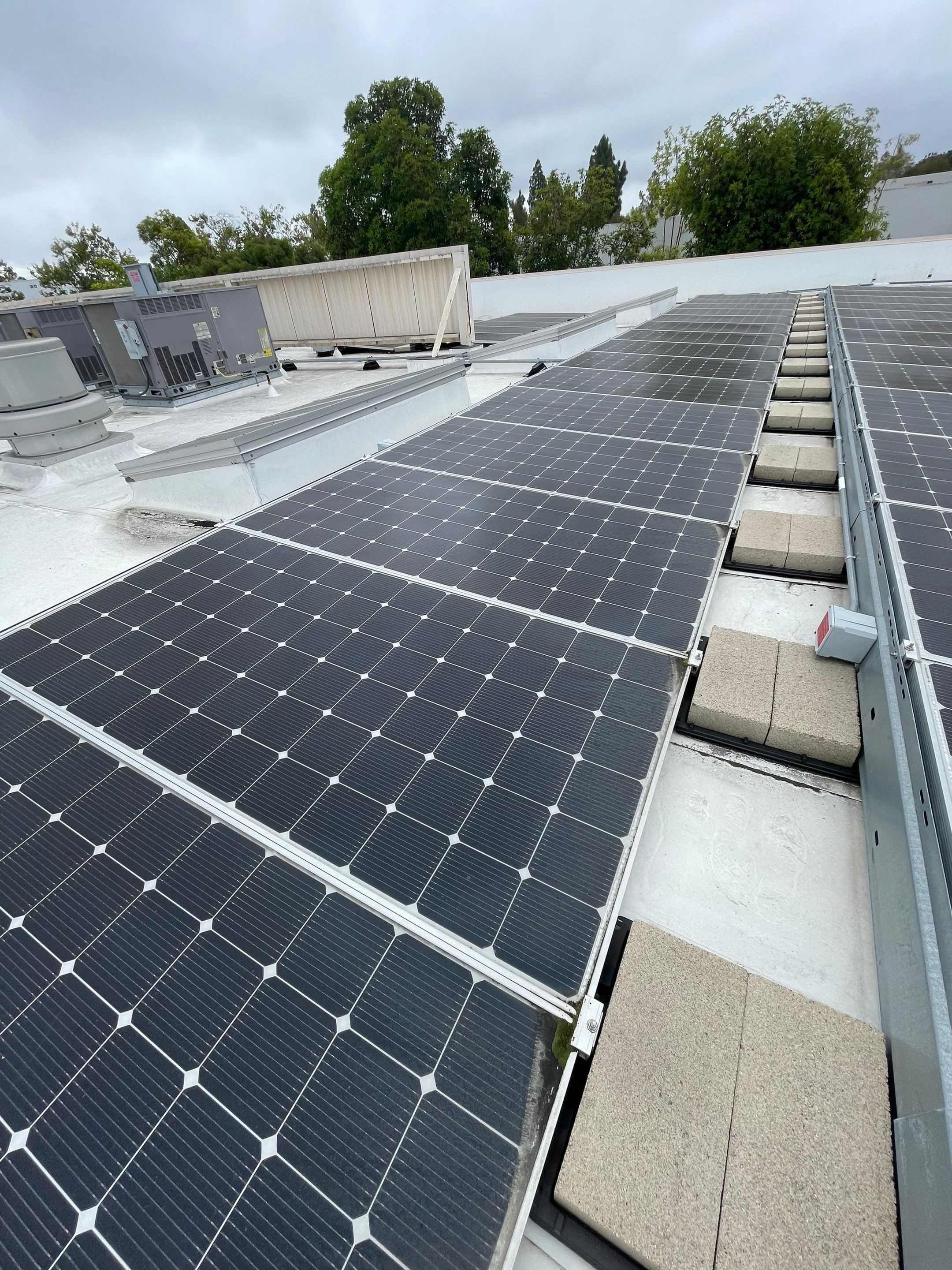 Commercial Solar Cleaning by Palm Coast Solar Cleaning