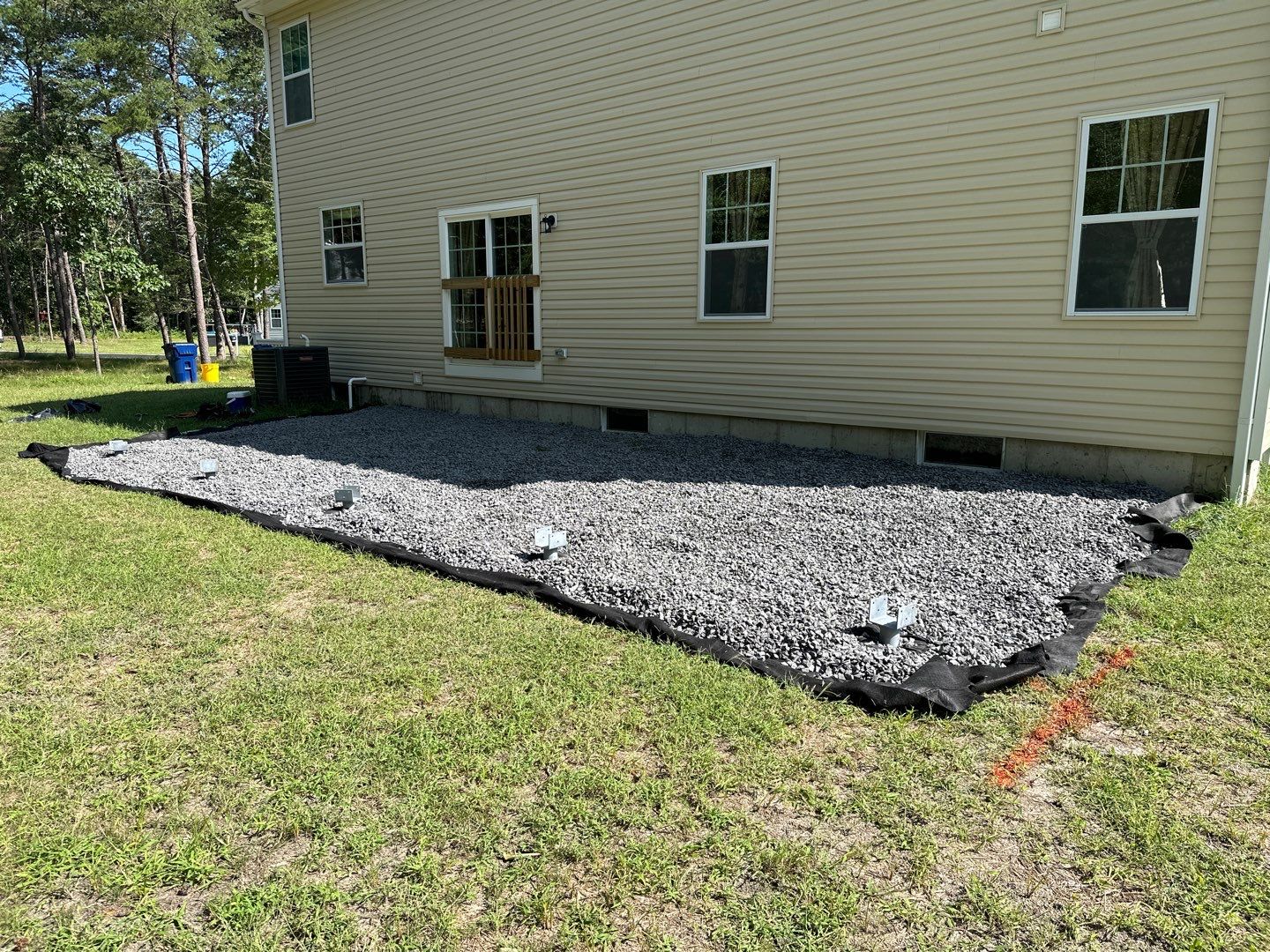 New Deck using Deckorators Venture - Color Sandbar  by deck guardian