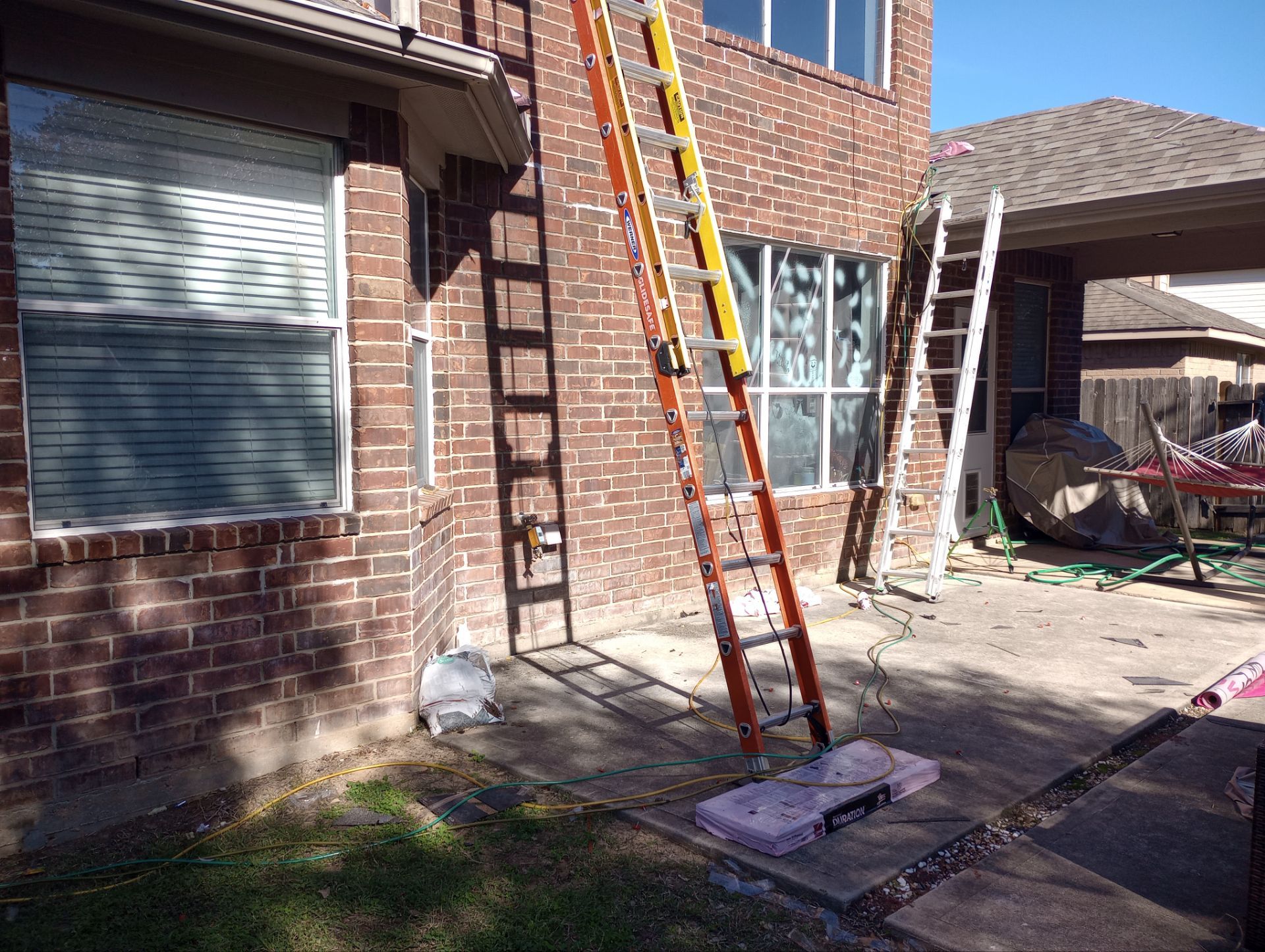 Residential Roofing Installation using Owen's Corning Duration (Lifetime) Shingles by Roof Repair Company