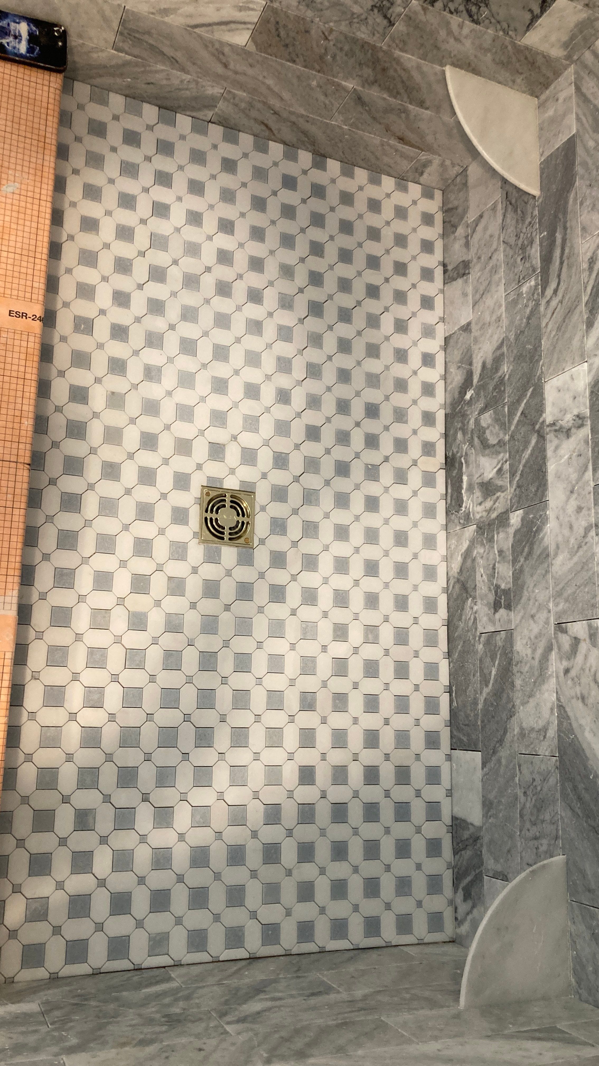 Updated Tile Shower by Footprints Floors of Nashville