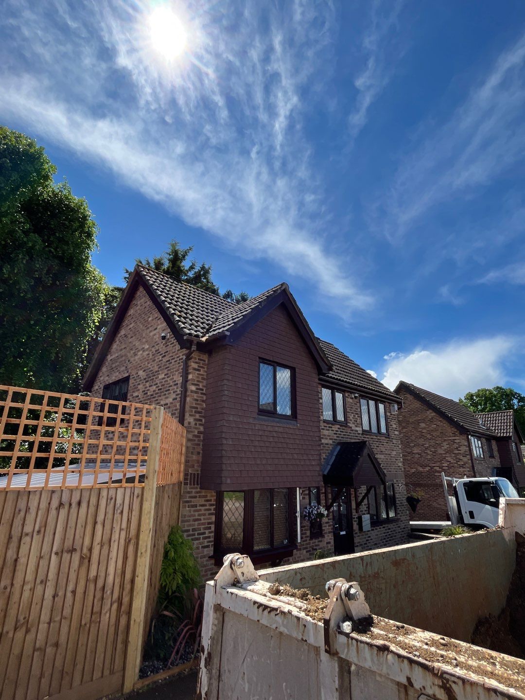 Roof Clean - Moss Removal using Honda 15lpm Low Pressure Washing Machine by Ges Exterior Cleaning ltd
