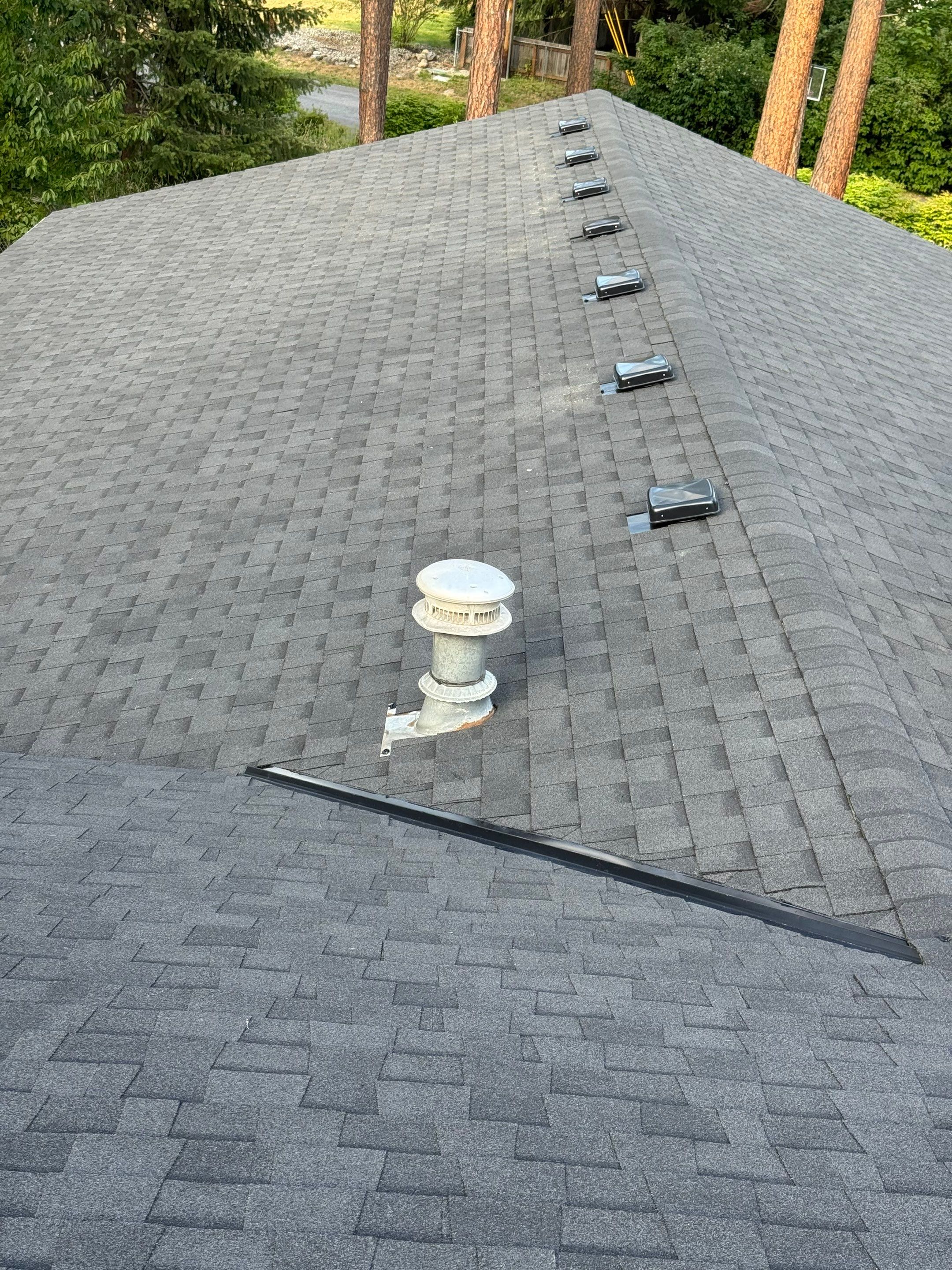Architectural Shingle Roof Replacement West Appaloosa Road Coeur d'Alene, ID 83815 The Cascade System - CertainTeed Landmark® Shingle- Moire Black by Alpine Roofing