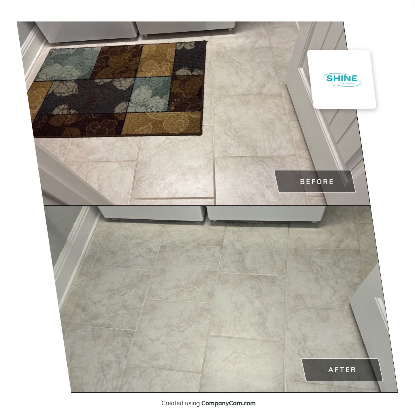 Project in Cibolo by SHINE Tile and Grout Cleaning