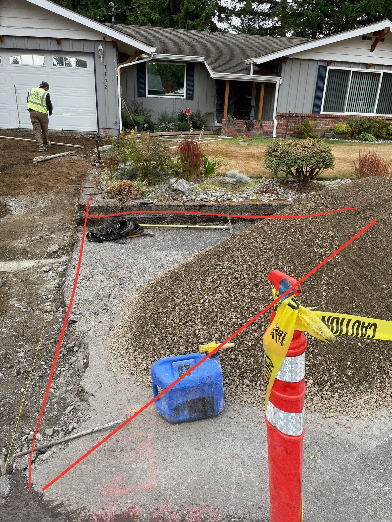 Mike | Driveway Repair, Concrete Project  by Jireh Asphalt & Concrete Inc 