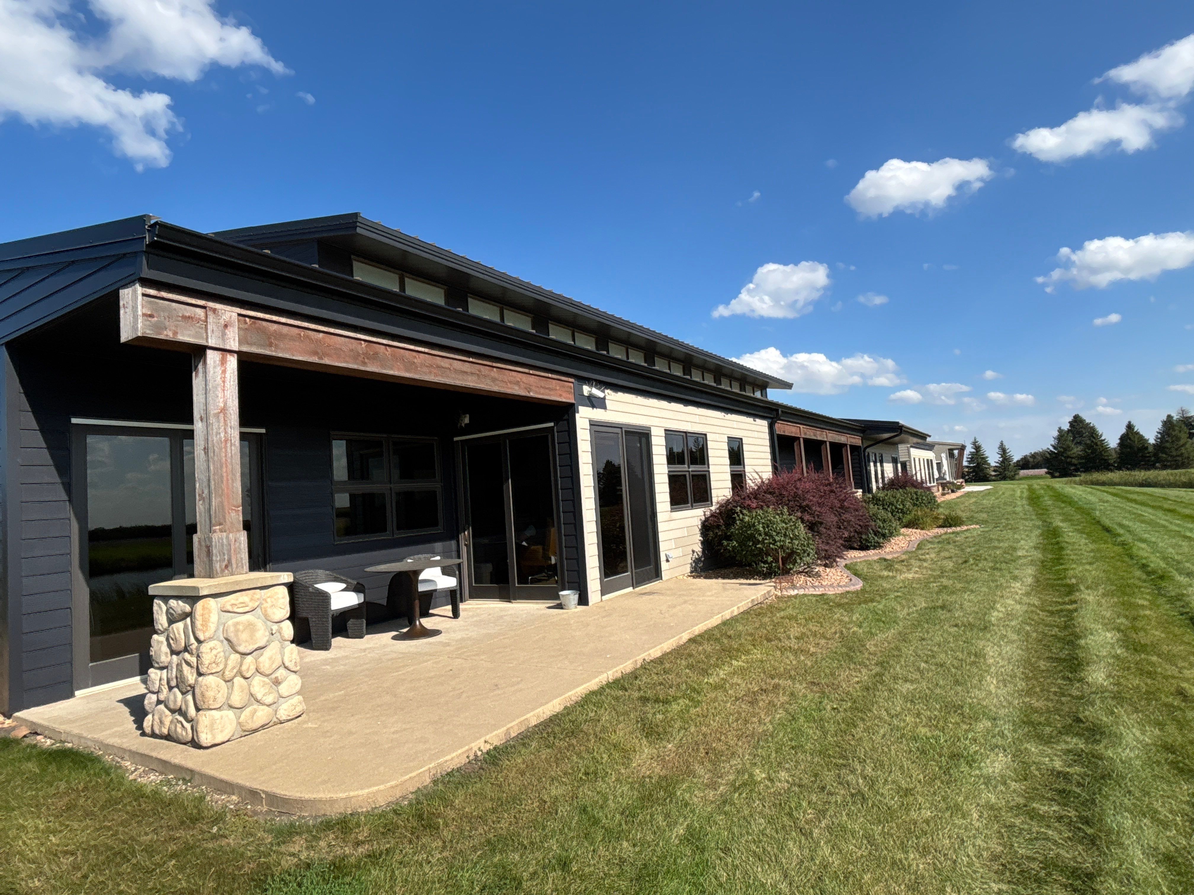 6-Inch Black Commercial Seamless Gutters  with Snow Rails– Sleepy Eye, MN by Next Level Seamless Gutters / Exteriors Inc.