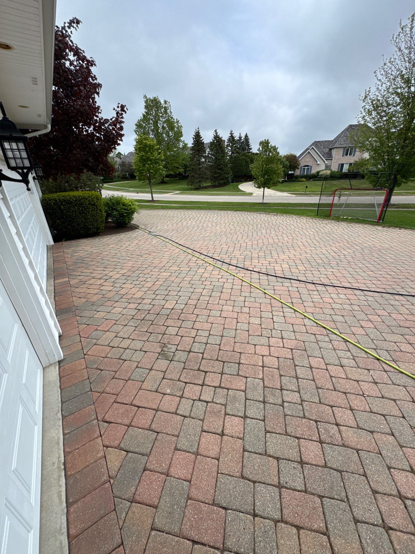 Project in Libertyville by Simmons Power & Soft Washing