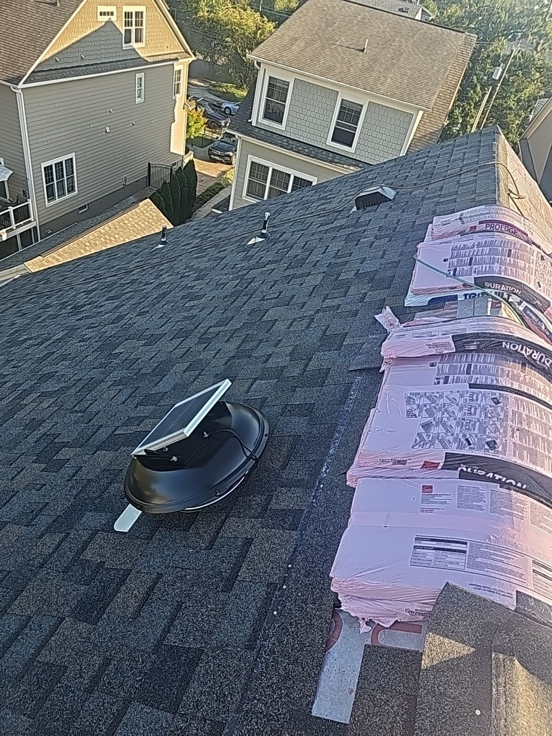 Residential Roofing Installation using Shingles  by Real1Construction