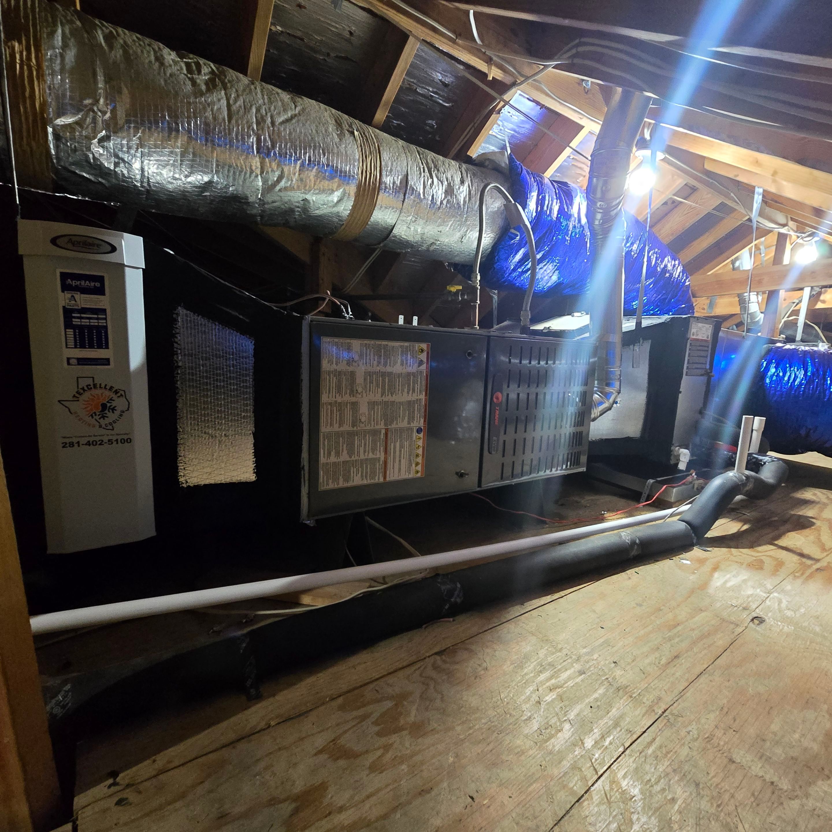 Project in Houston, TX by Texcellent A/C Service