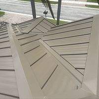 24ga 1" Nail-Strip Medium Bronze  by Total Roofing System The Metal Roof Experts