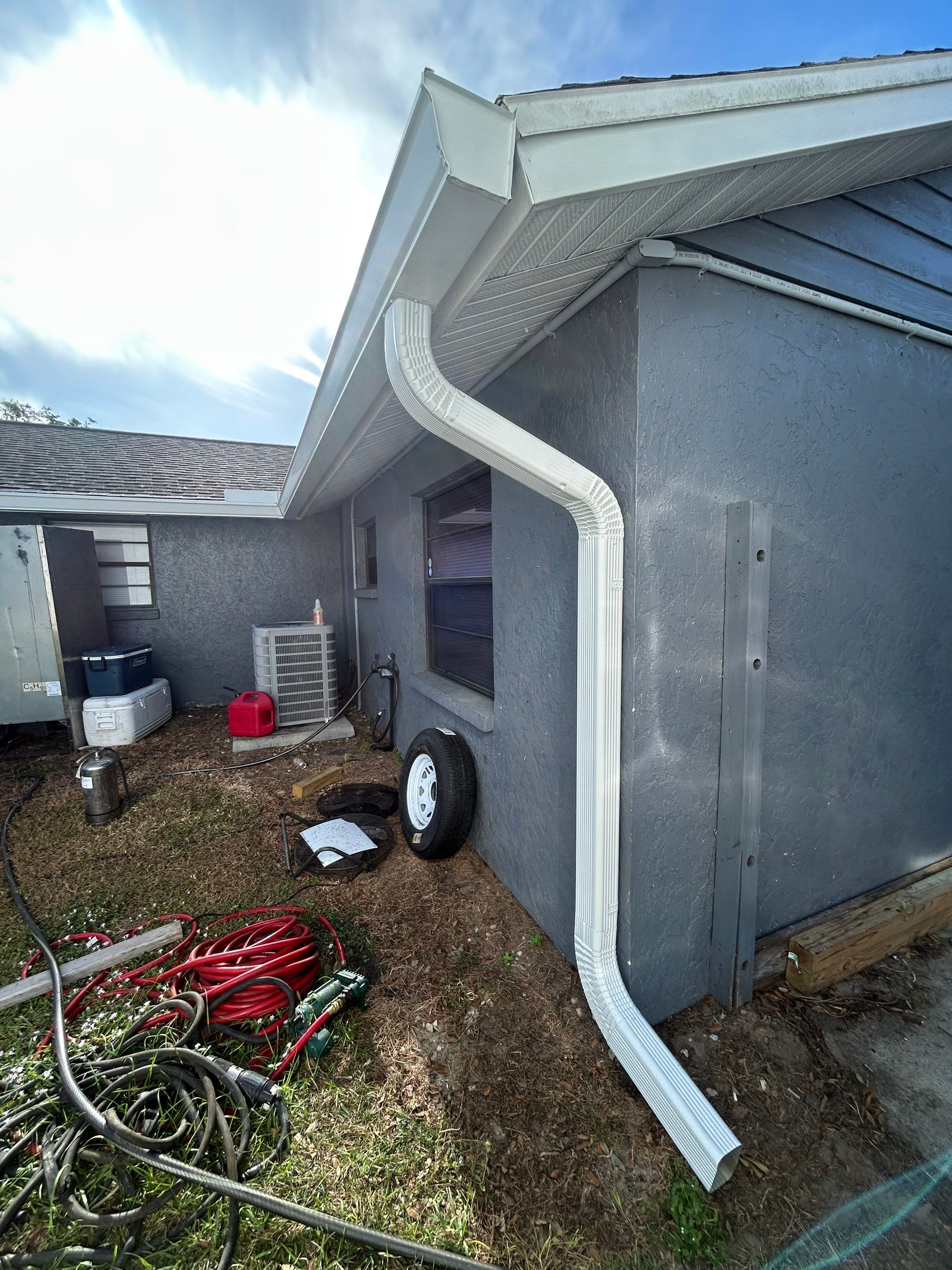 Gutter Flashing Repair in Sarasota FL by Gutter Professors