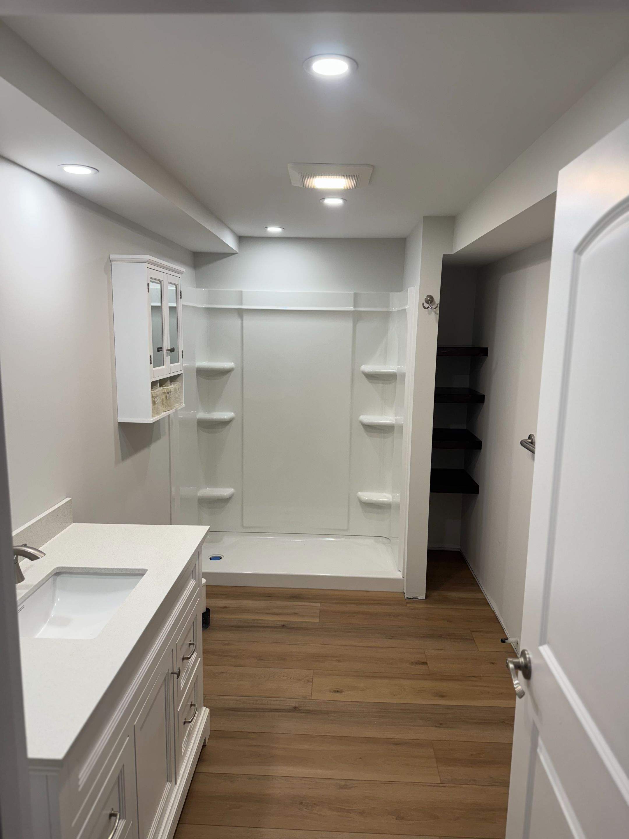 Basement Remodel by Big Pine Panting Inc