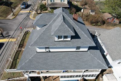 Residential Roofing Installation using GAF Timberline HDZ Pewter Gray
