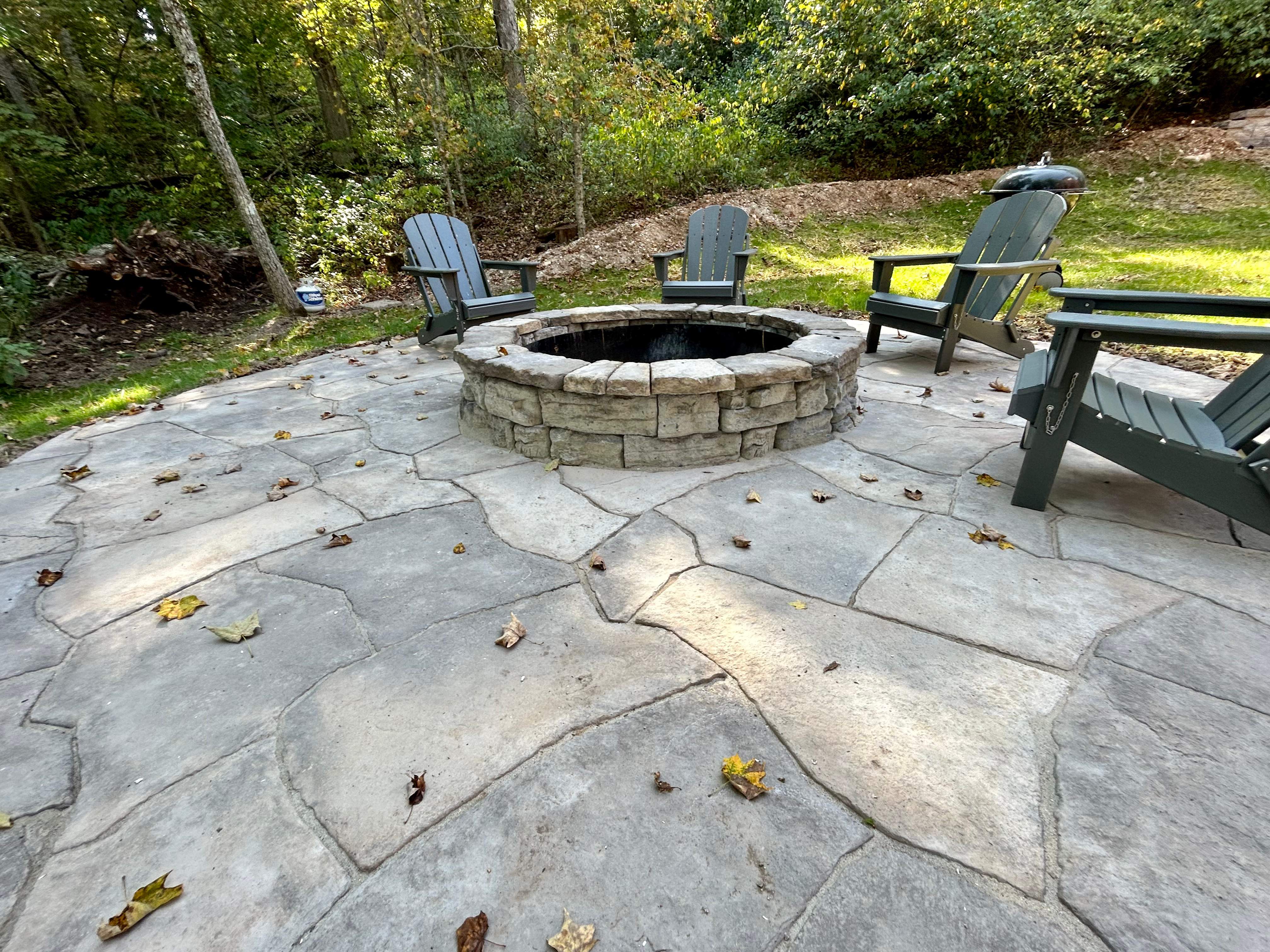 Backyard Lakeside Transformation by Loch Ness Landscaping, LLC