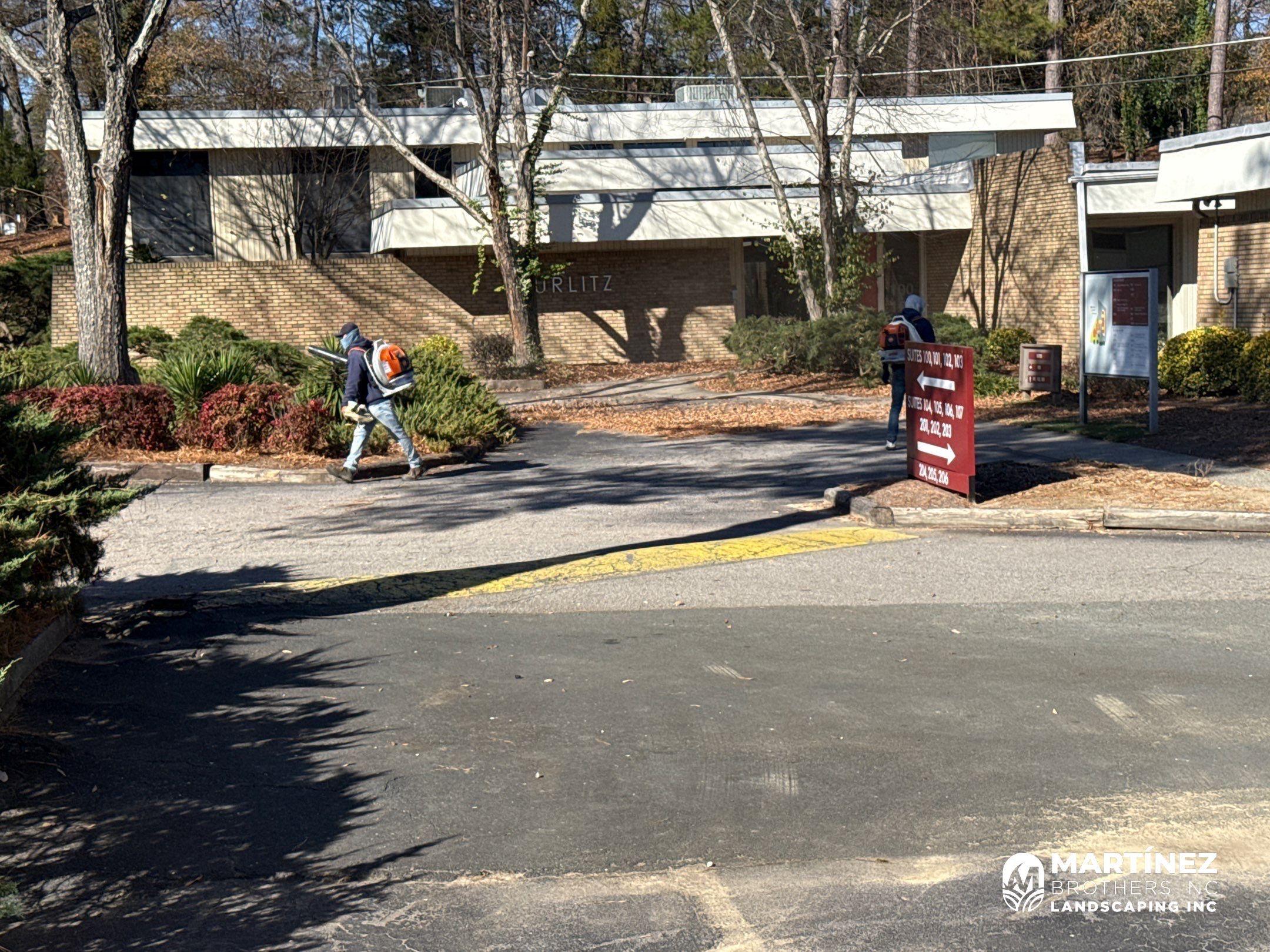 Commercial cleanup services in Chapel Hill by Martinez Brother’s Nc Landscaping Inc