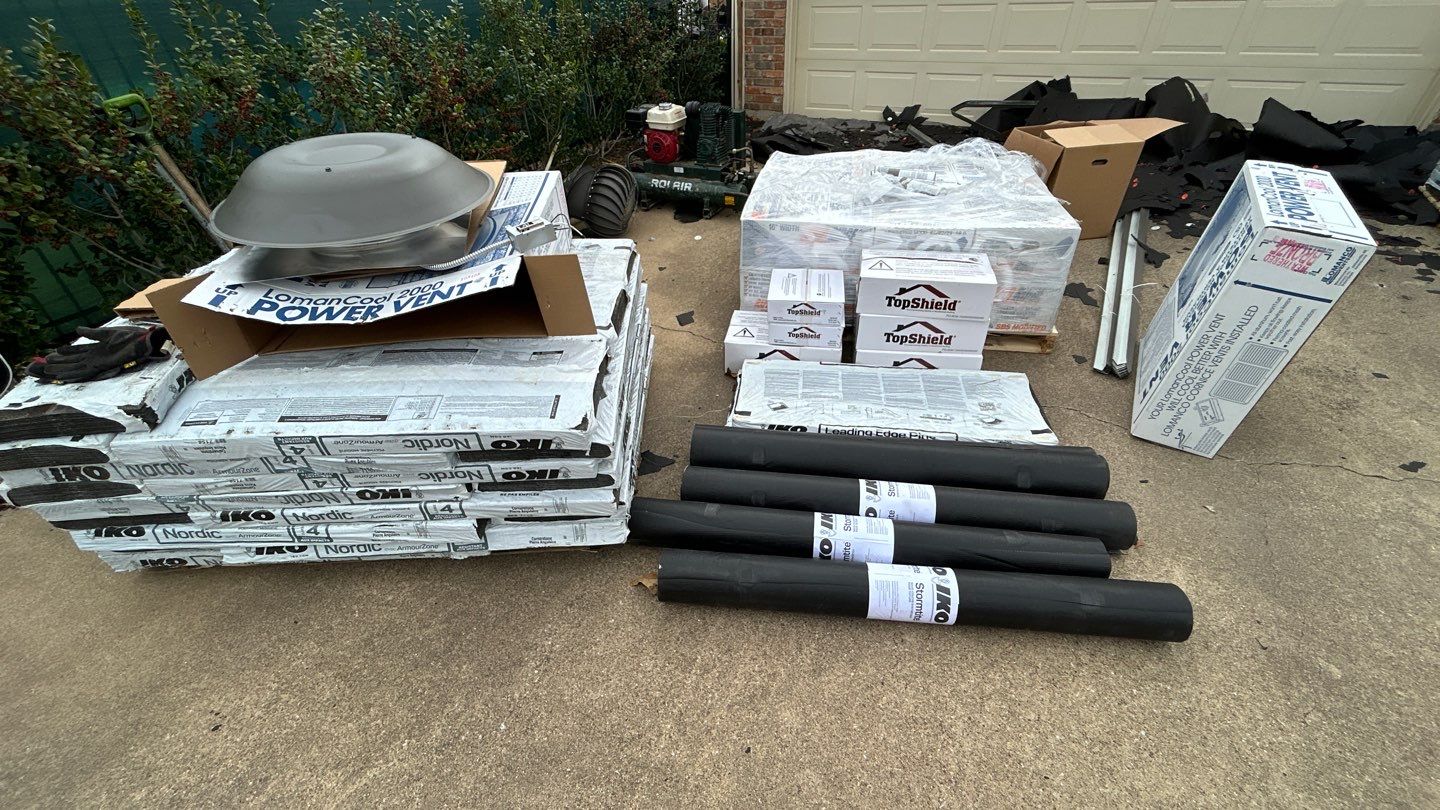 Residential Roofing Installation using Iko Nordic by Becker Roofing and Exteriors