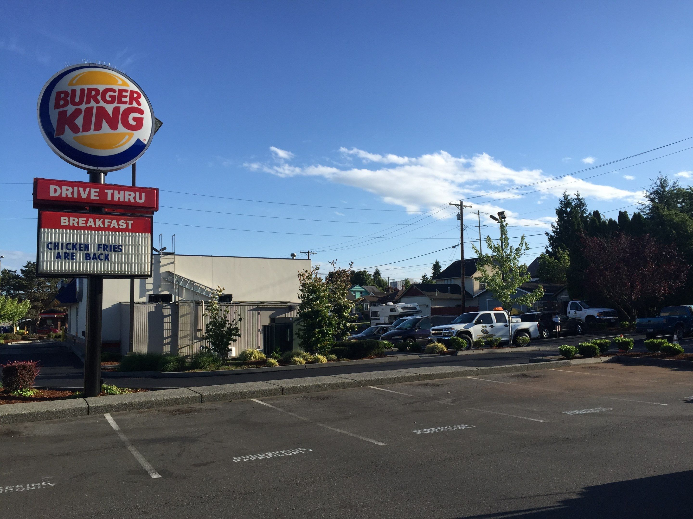 Burger King Everett  by Jireh Asphalt & Concrete Inc 