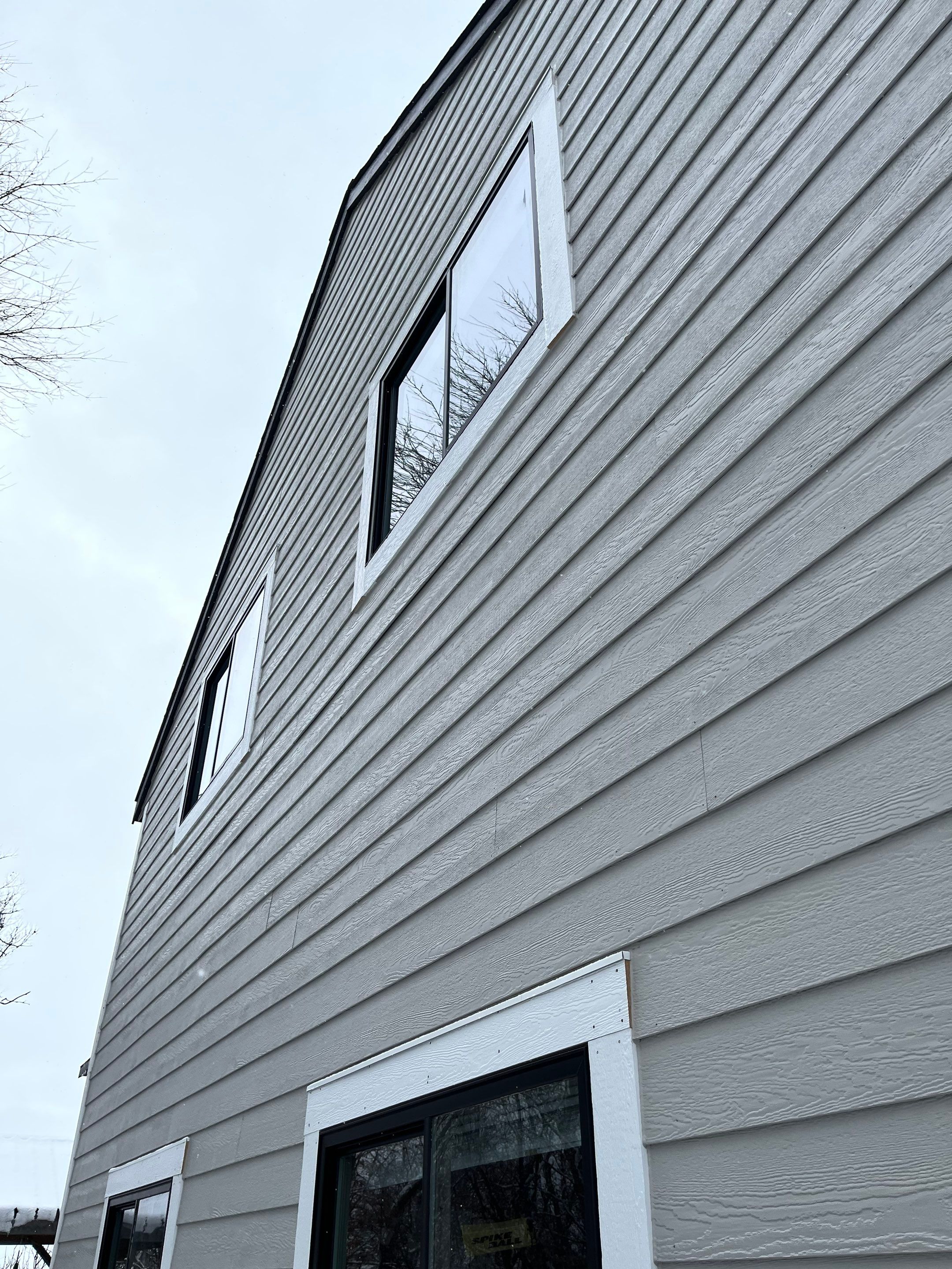 Siding Installation using LP Smart Siding by Total Restoration Services