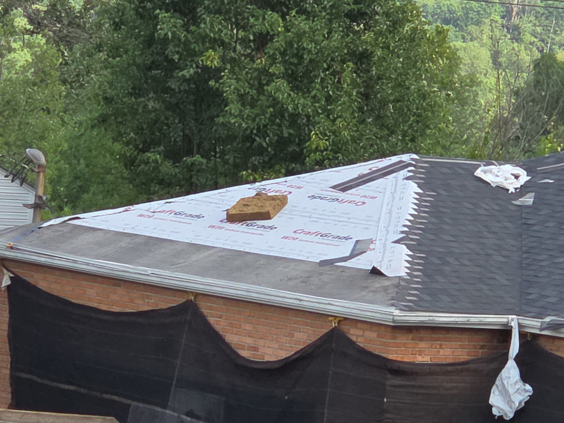 IKO Dynasty Granite Black Roof Completed in Cross Lanes, WV by Mr. Roofer