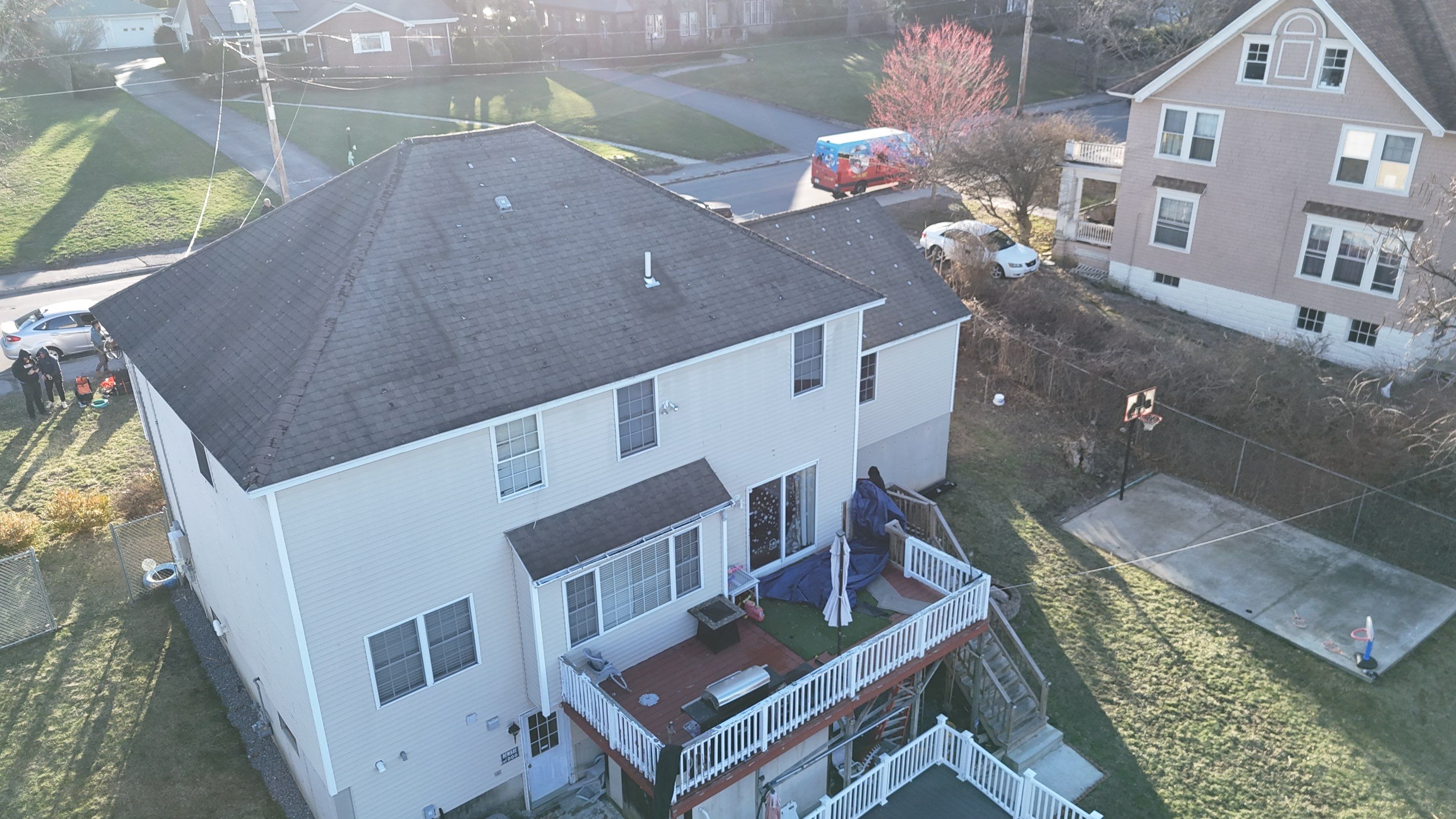 Full Roof Replacement + Seamless Gutters by Mighty Dog Roofing of Greater Middlesex County