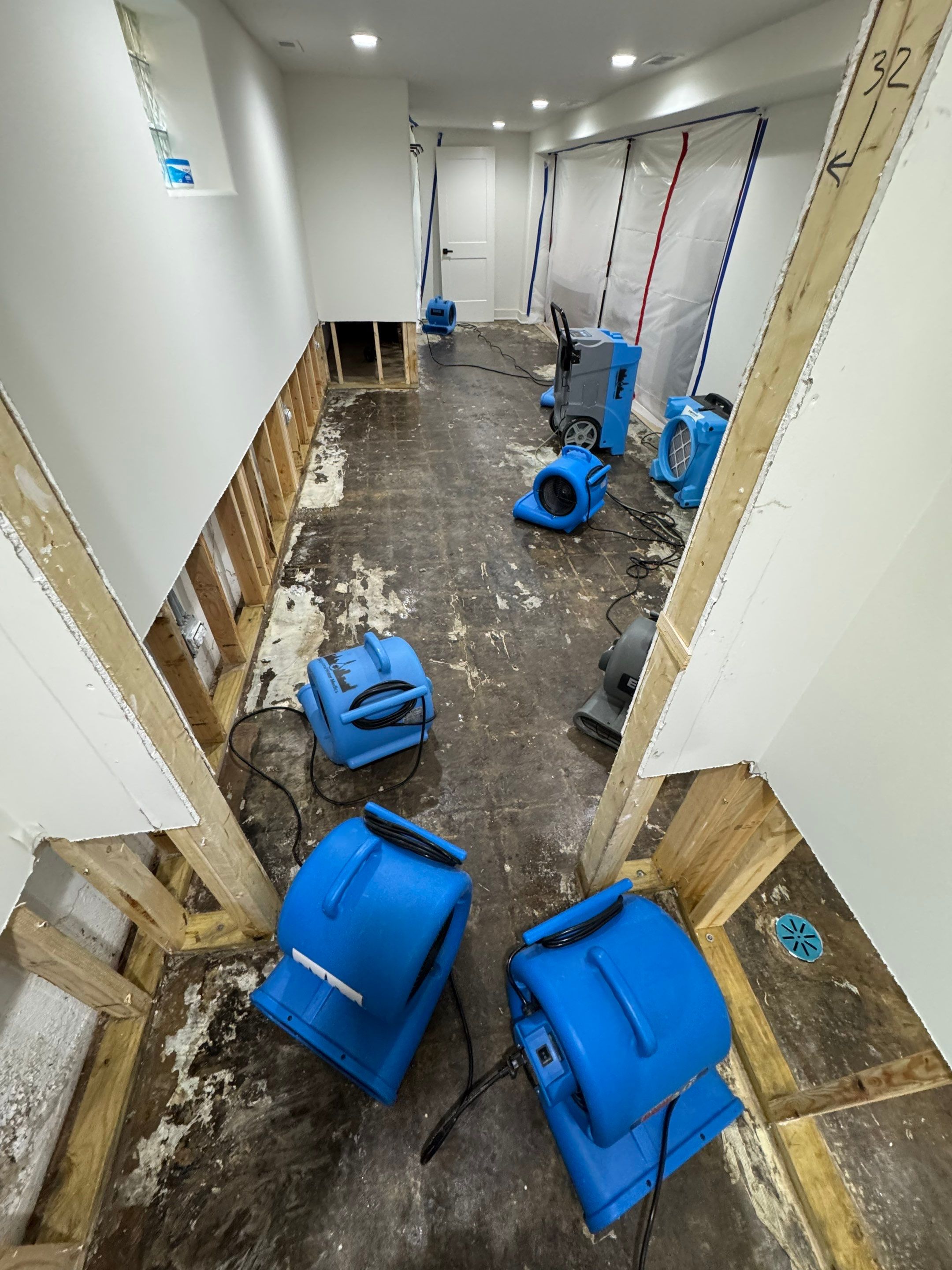 Basement Water Damage Mitigation and Structural Drying in Chicago by Chicagoland Water Medics
