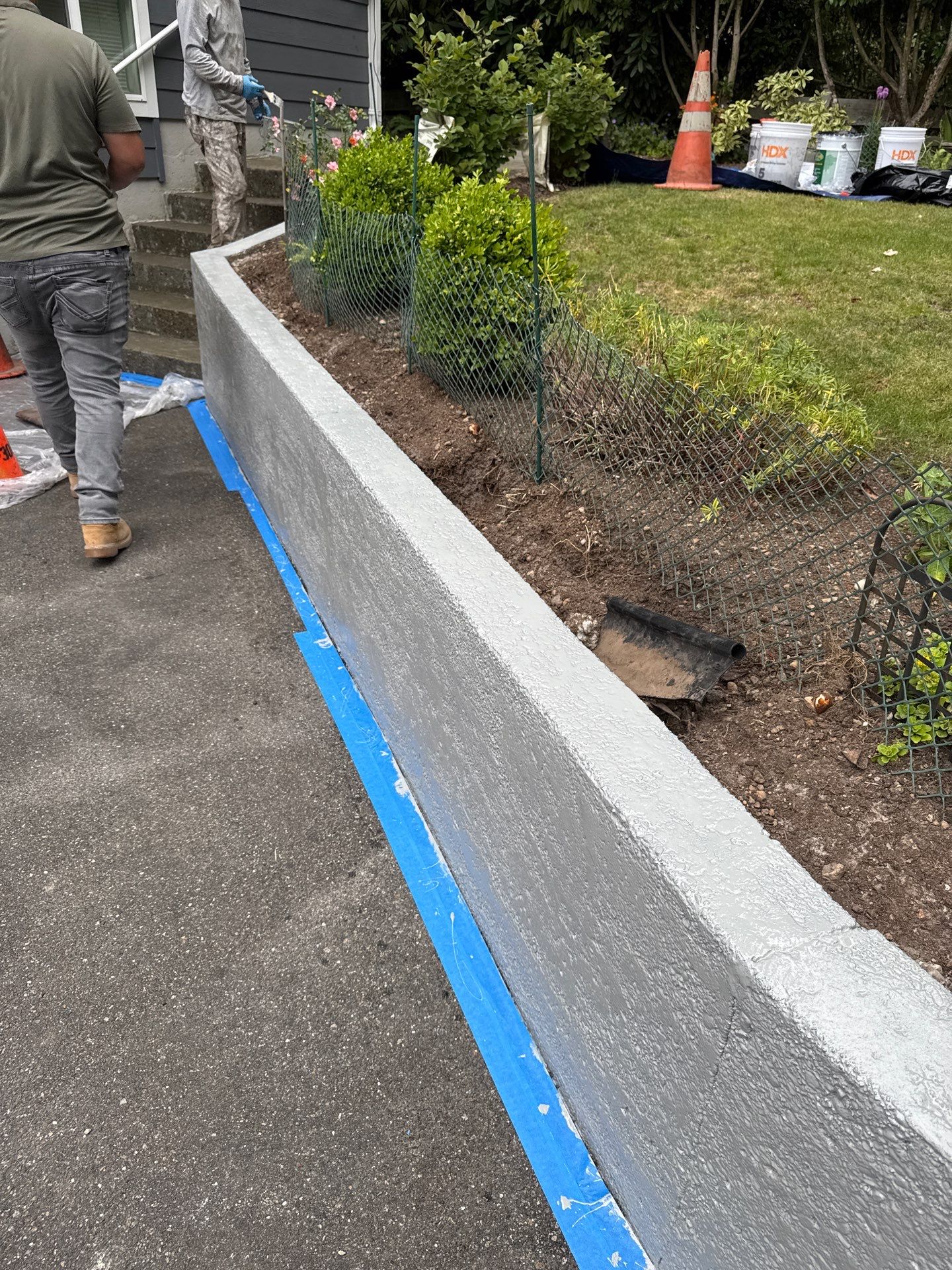 Epoxy Stairs & Sealcoat Driveway Application by Jireh Asphalt & Concrete Inc 