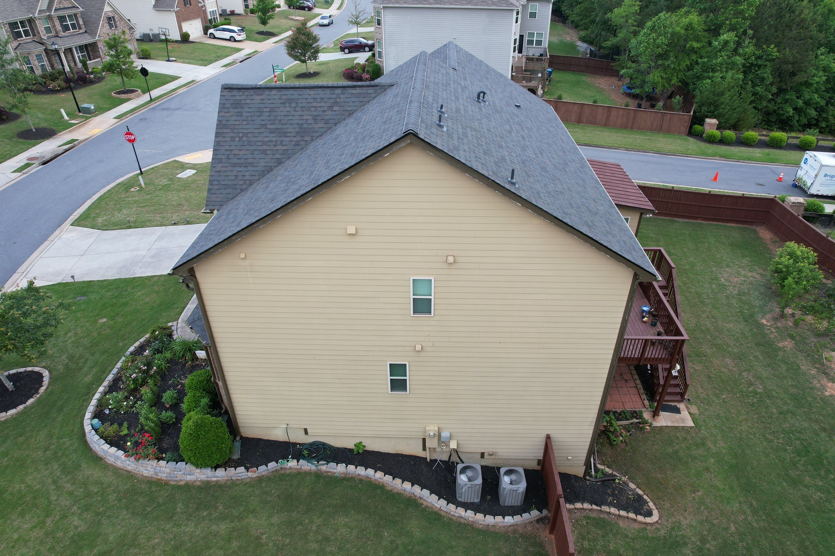 Residential Roofing Installation using Owens Corning TruDef Peppermill Gray by Inspector Roofing and Restoration