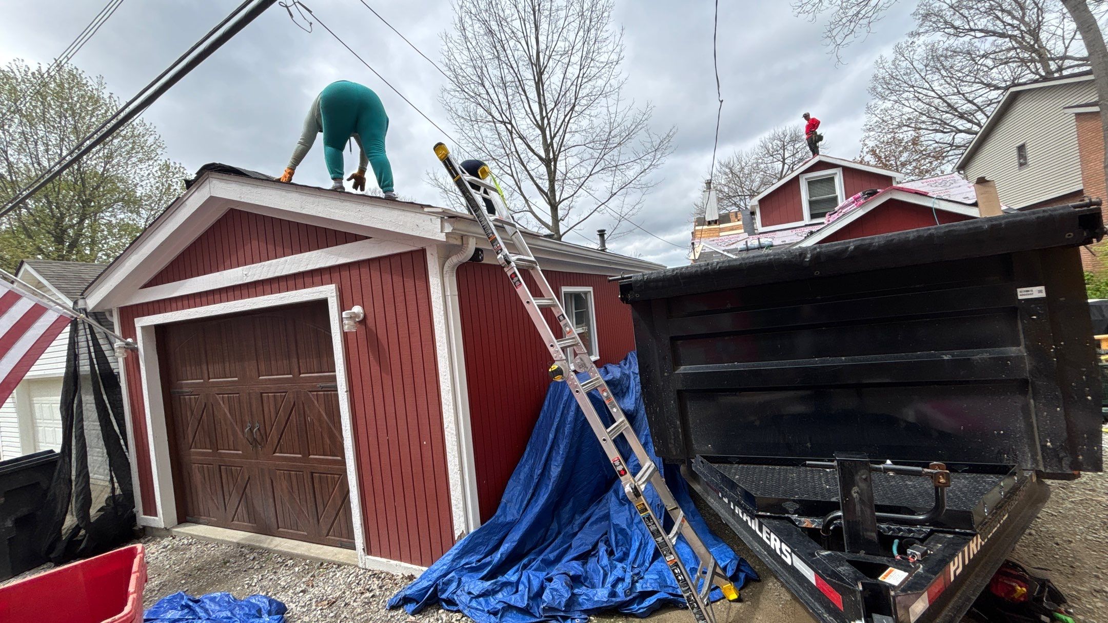 Roof Replacement using Owens Corning Duration by 180 Contractors