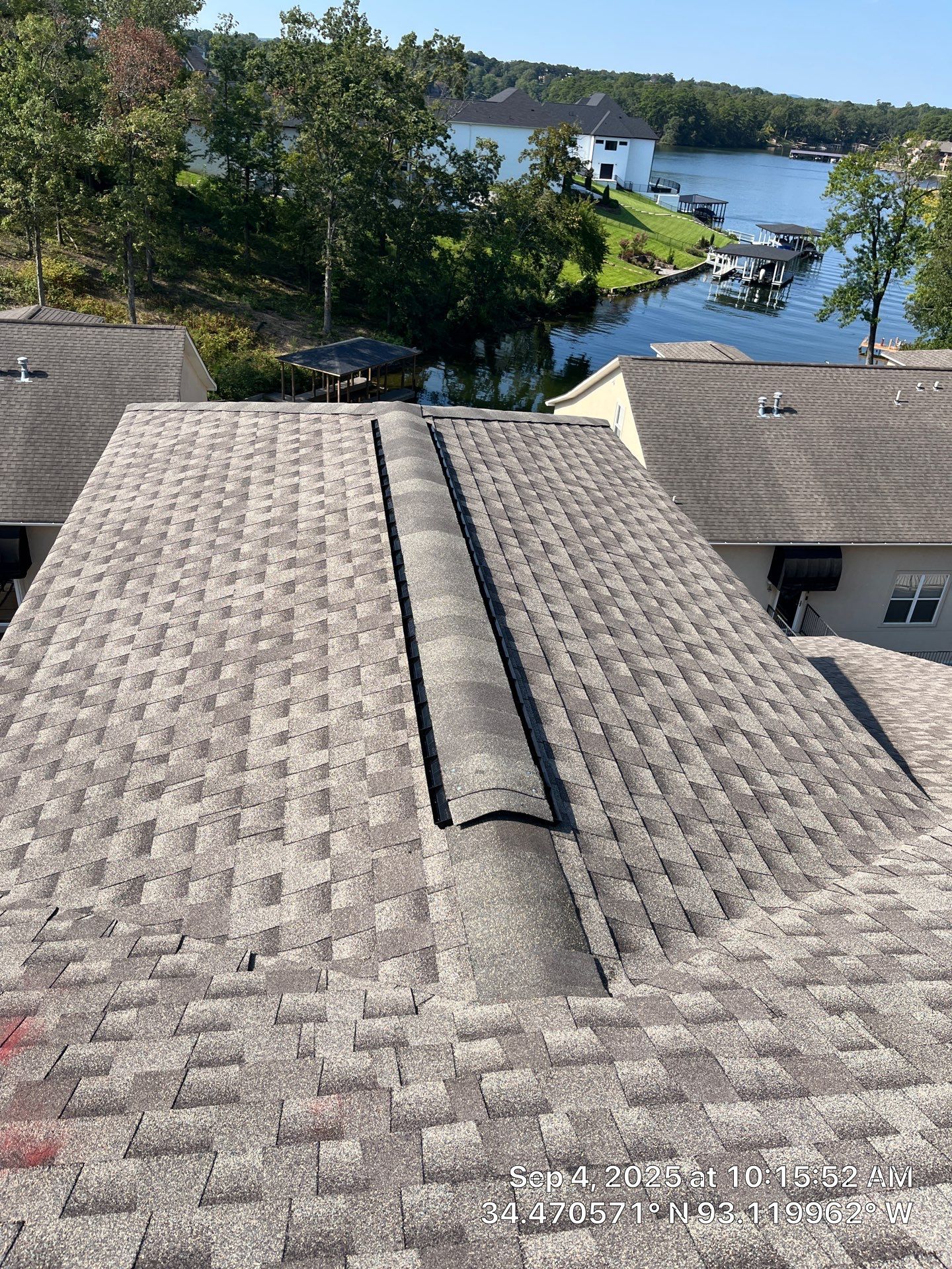 Multi-Unit Architectural Shingle Roof Replacement in Hot Springs Arkansas by Temple Roofing and Exteriors