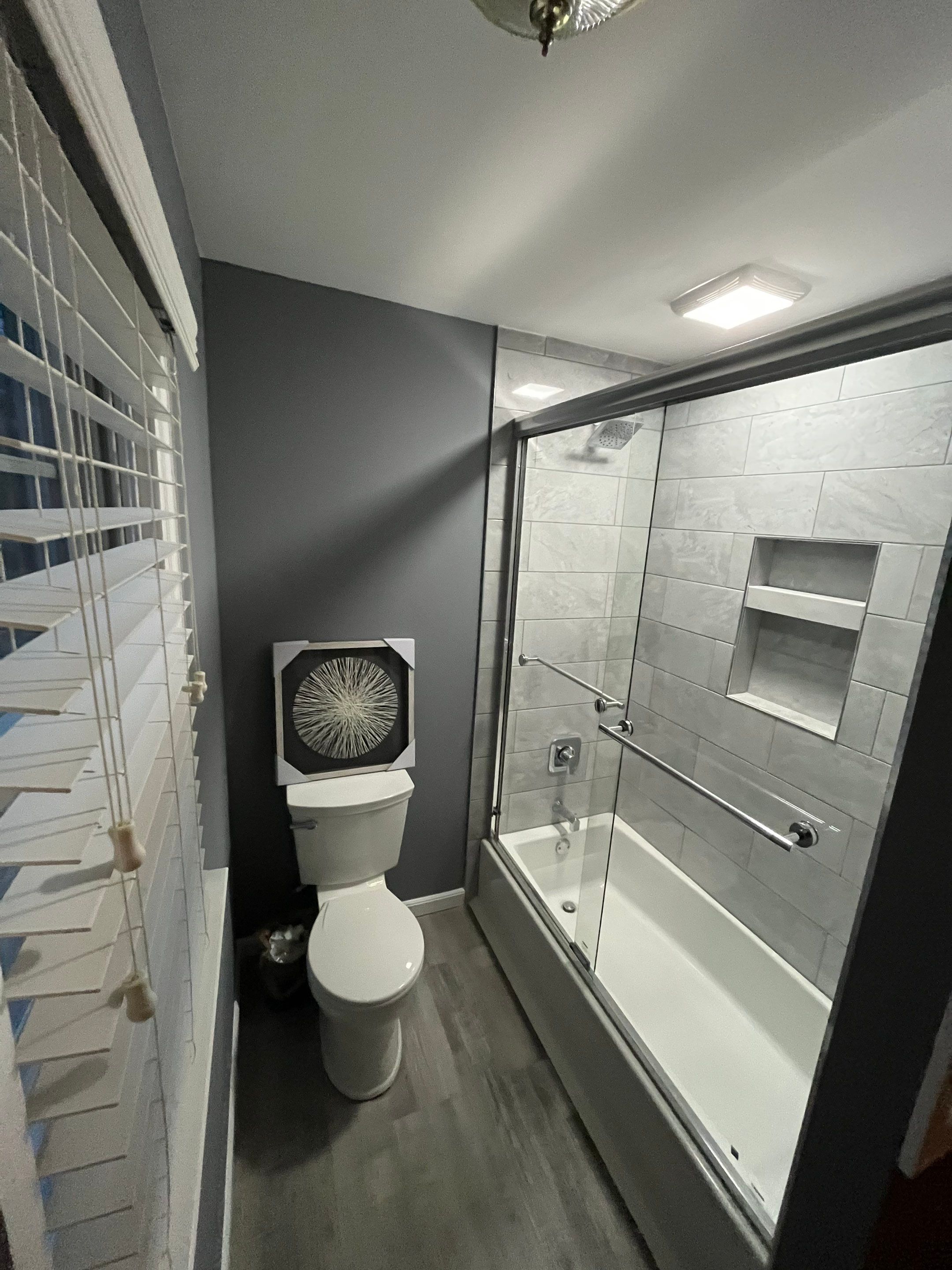 Bathroom Remodel using Tile by Home Concepts Construction