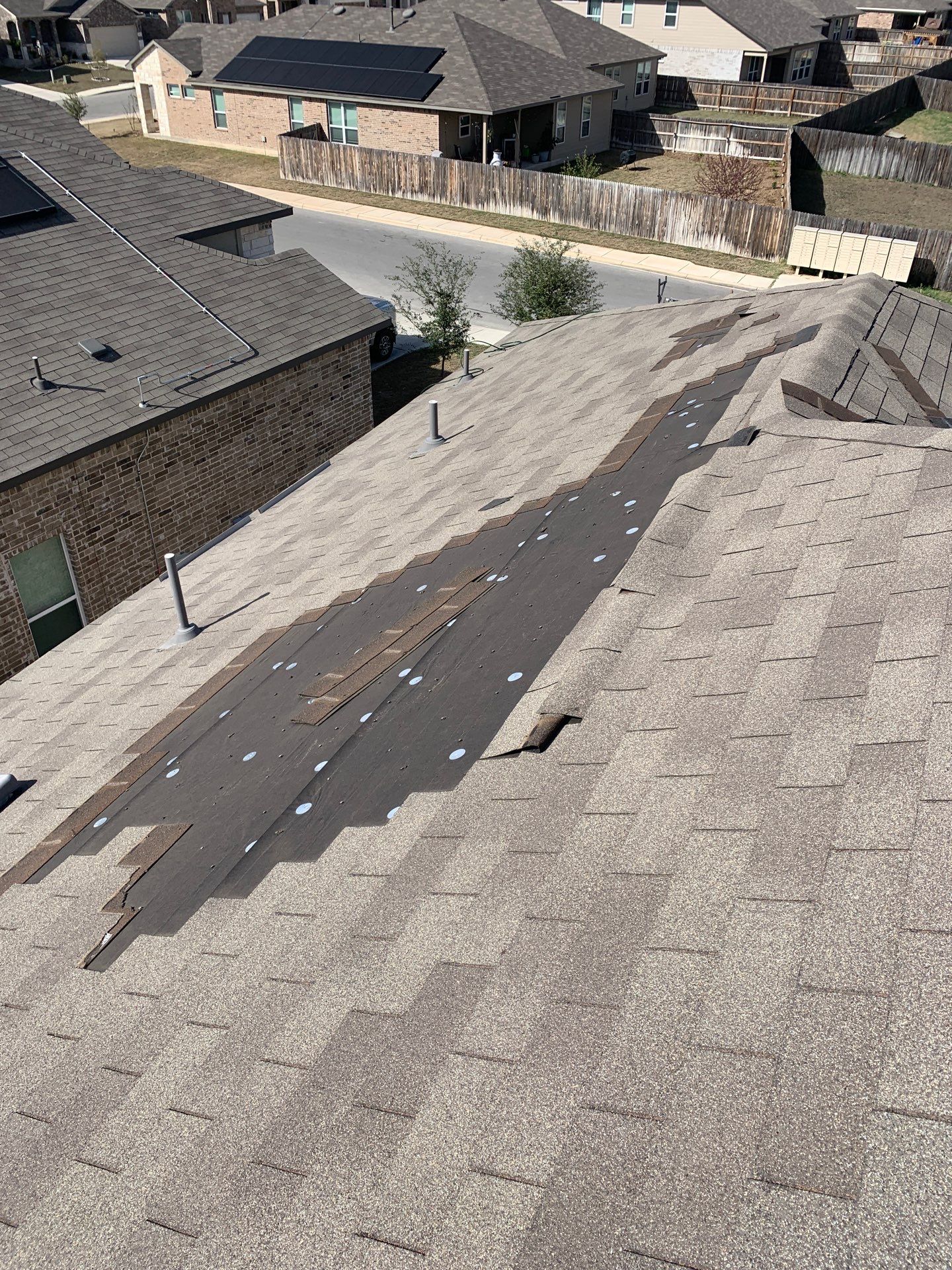 Roof Repair 78254 - Wind Damage in San Antonio by Rox Roofing