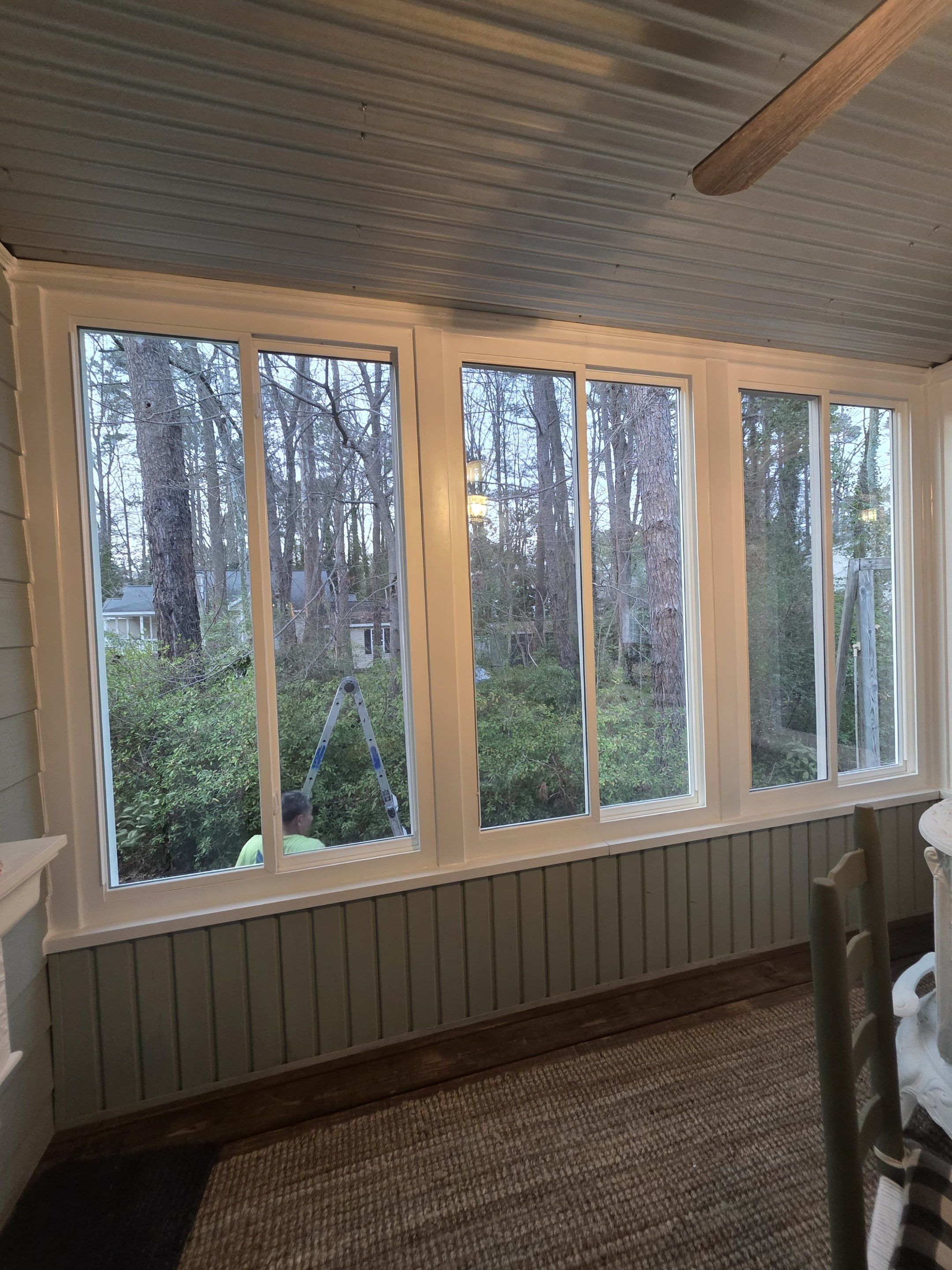 Nashville Window and Door Replacement Featuring Rain Glass Entry Door by The Remodeling Company