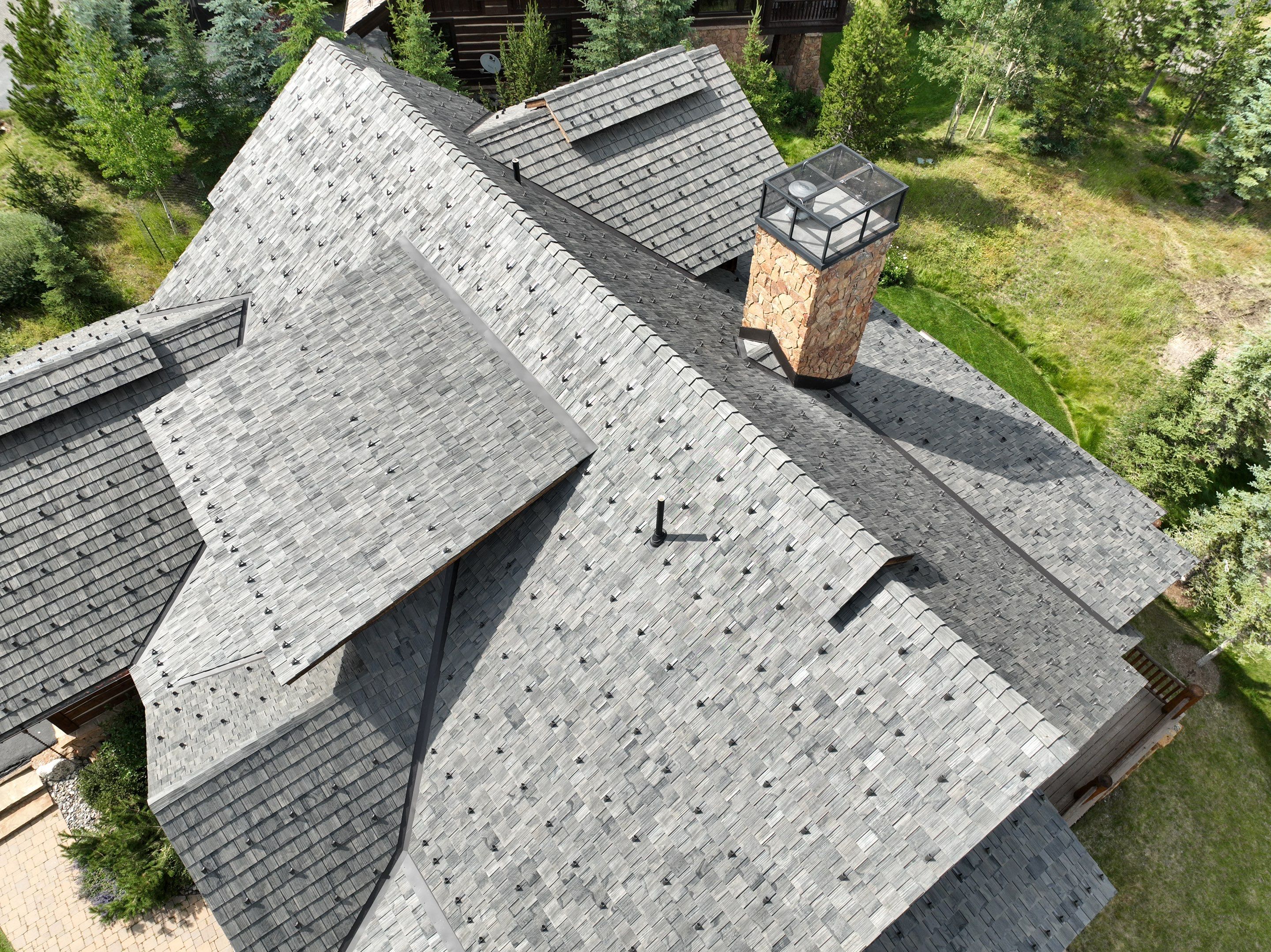 Brava Shake - Canyon Gray  by Montana Roofing Solutions