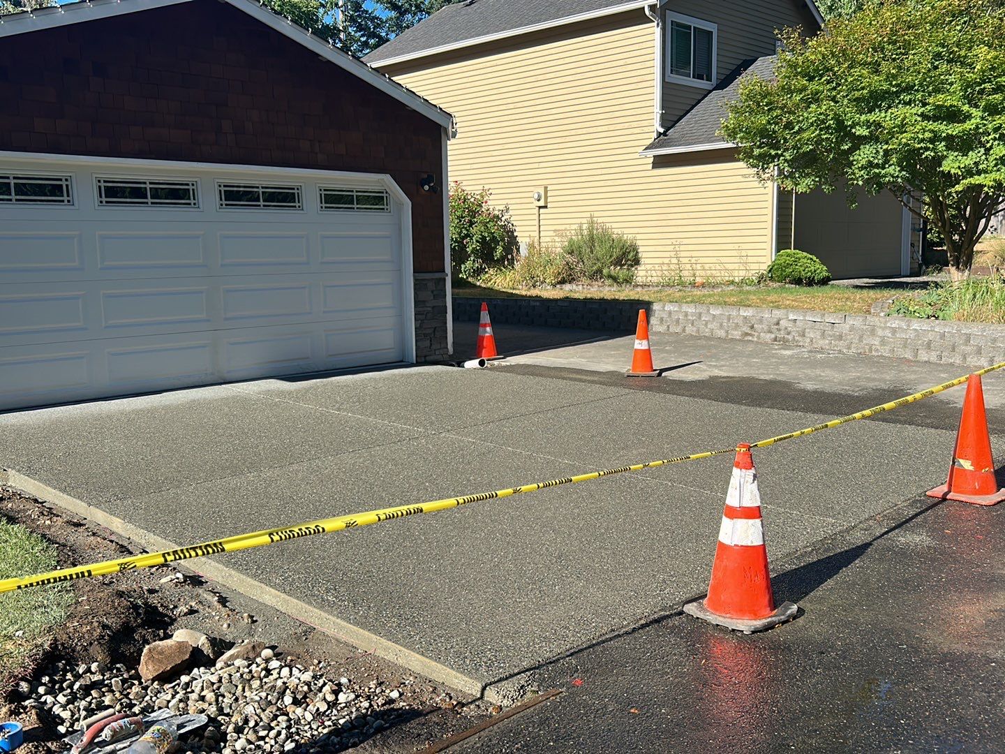 Chase | Driveway Repair, Concrete Project   by Jireh Asphalt & Concrete Inc 