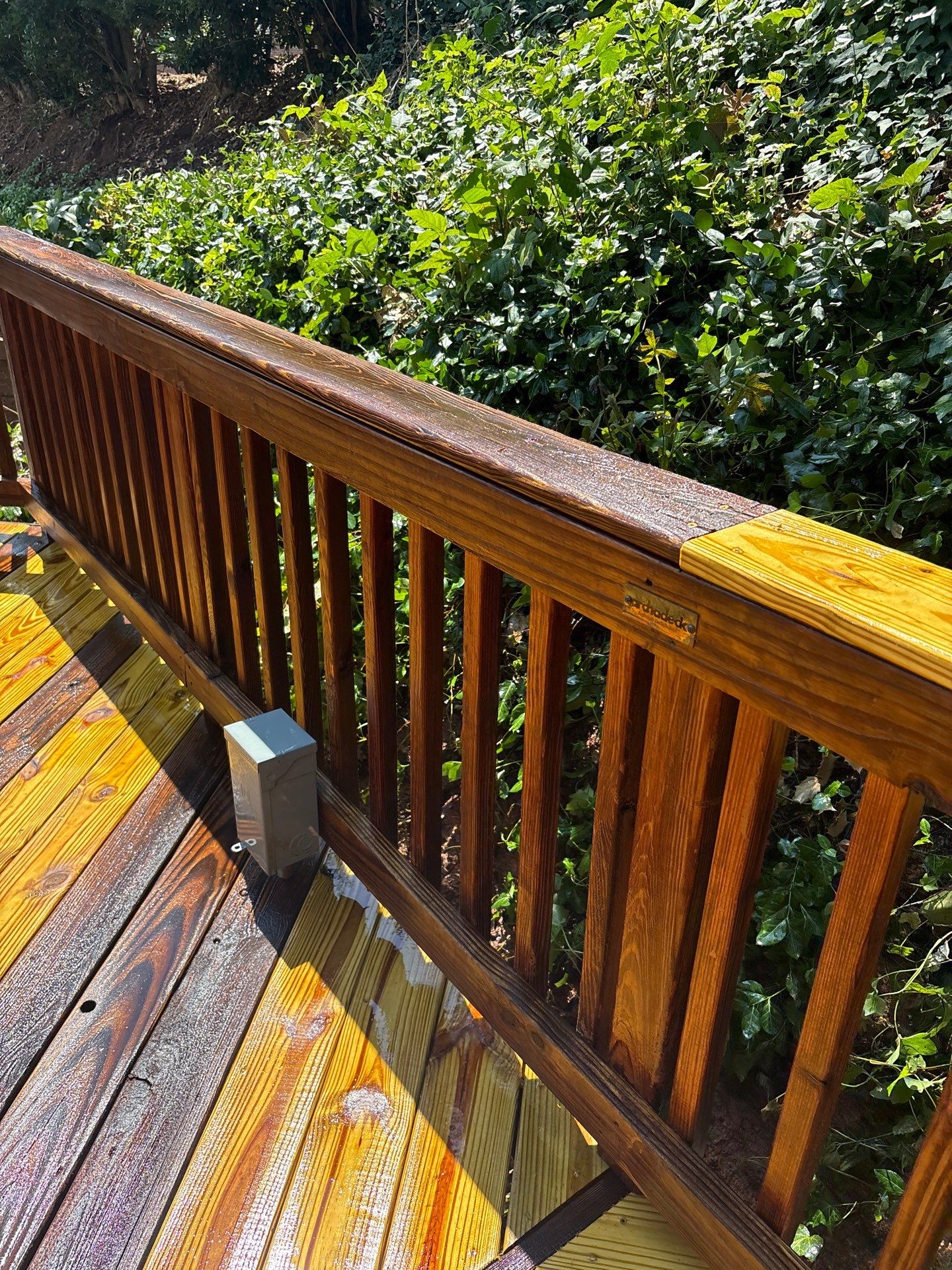 Deck using Wood Sealant by DuraSeal