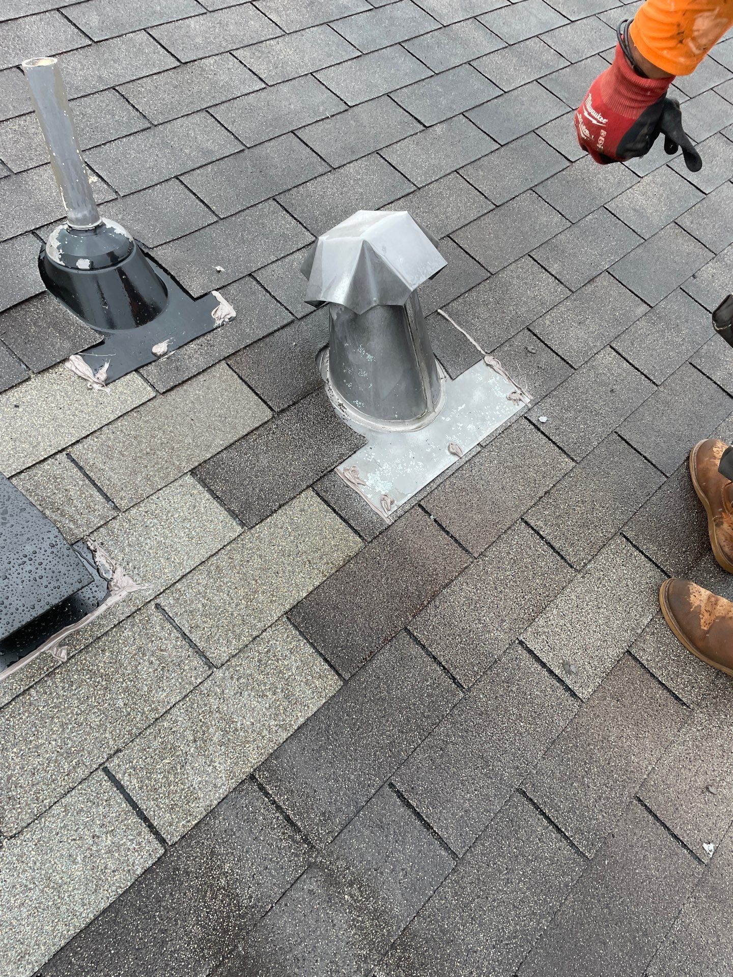 Hail Damage using Owen's Corning Duration (Lifetime) Shingles by Roof Repair Company
