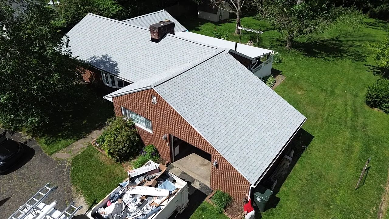 Atlas Pinnacle, Color, Oyster Shell, Drip Edge, Color, White by Eagle Eye Roofing