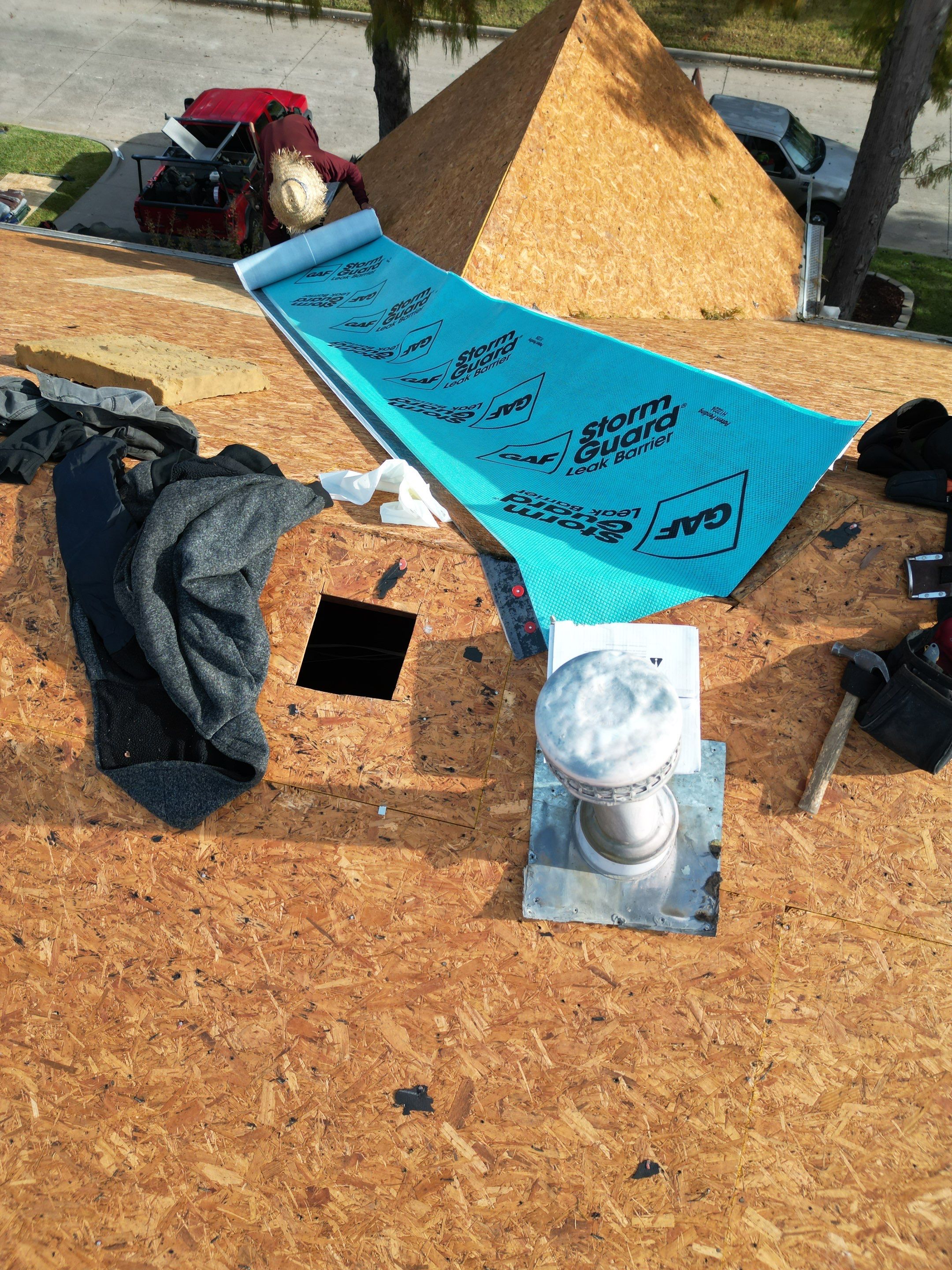 Project in Grand Prairie by Rhino Roofing and General Contracting, LLC