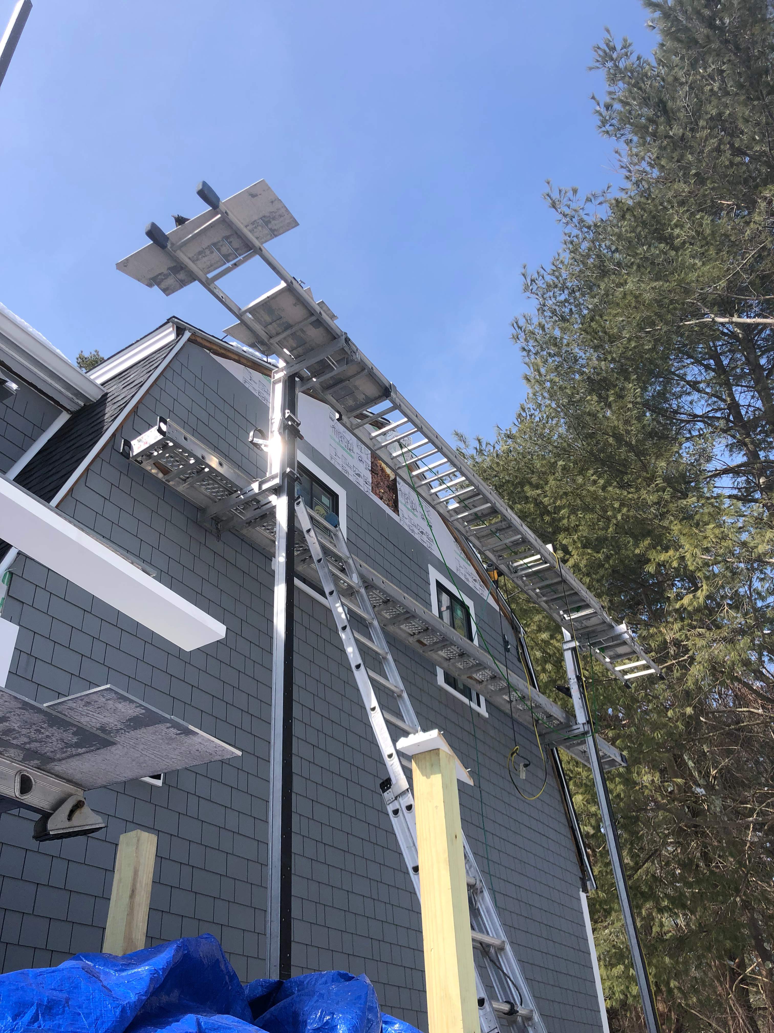 Siding Installation using James Hardie by UBrothers Construction