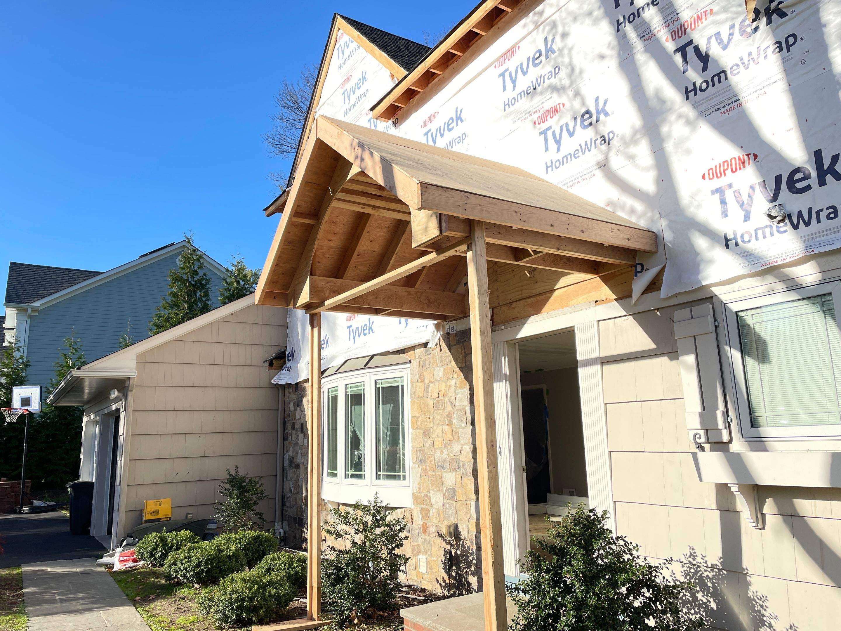 New Addition to Home using Wood by Home Concepts Construction