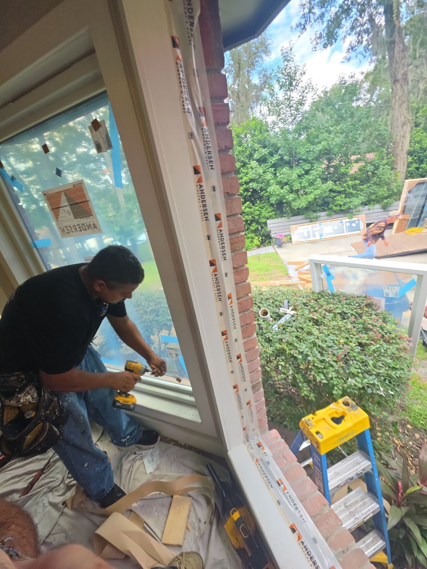 Andersen 100 Series Fibrex Composite Window and Sliding Patio Door Installation by Windows & Doors Store