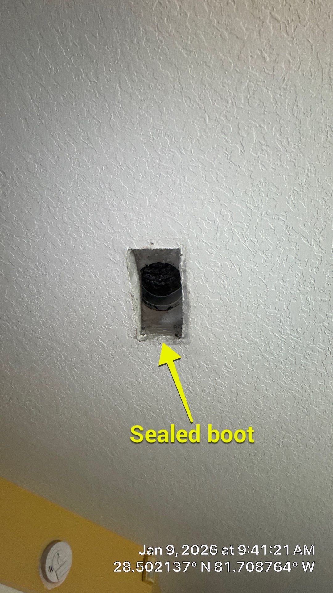 Air Duct Dryer Vent Cleaning Encapsulation Dryer Vent Repair in Clermont by Hygienic Air, Inc