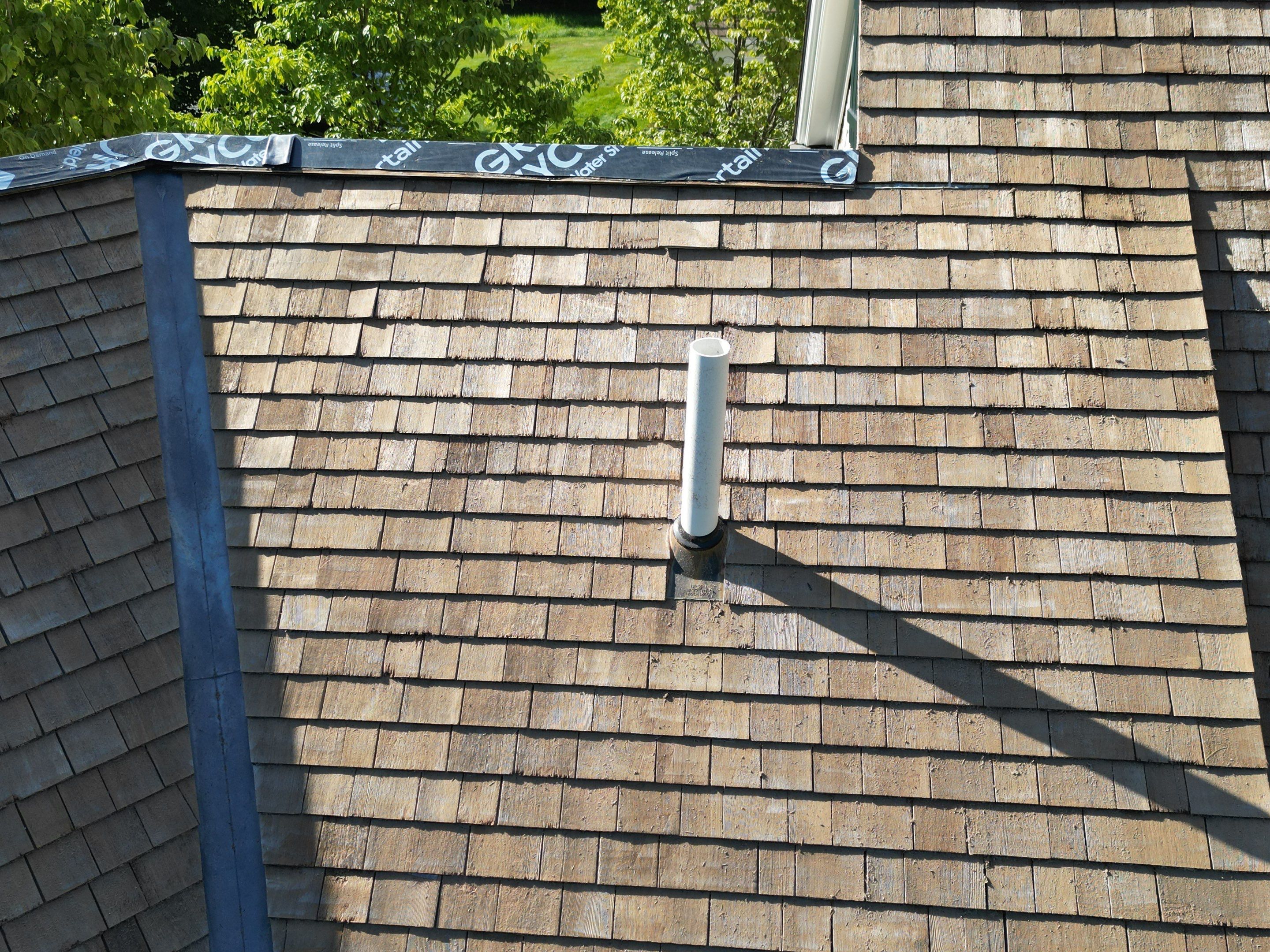 Cedar Shake Roof Restoration by Mighty Dog Roofing of Greater Middlesex County