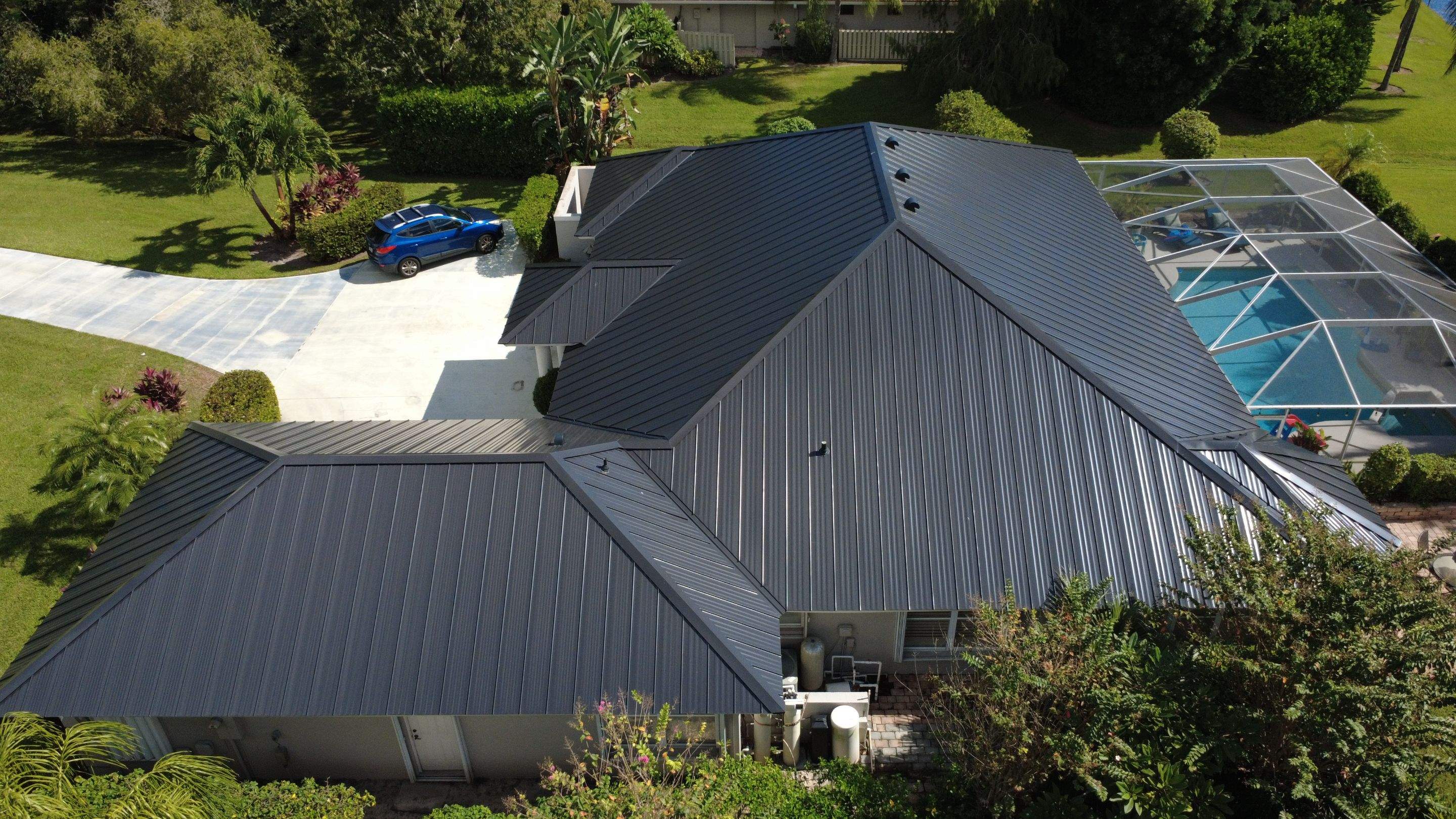 Kynar (Color Coated) Standing Seam Metal Roof Replacement by Sailfish Roofing