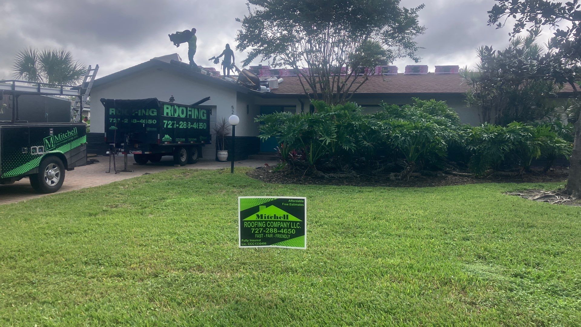 Project in St. Petersburg 33703 by Mitchell Roofing Company LLC 