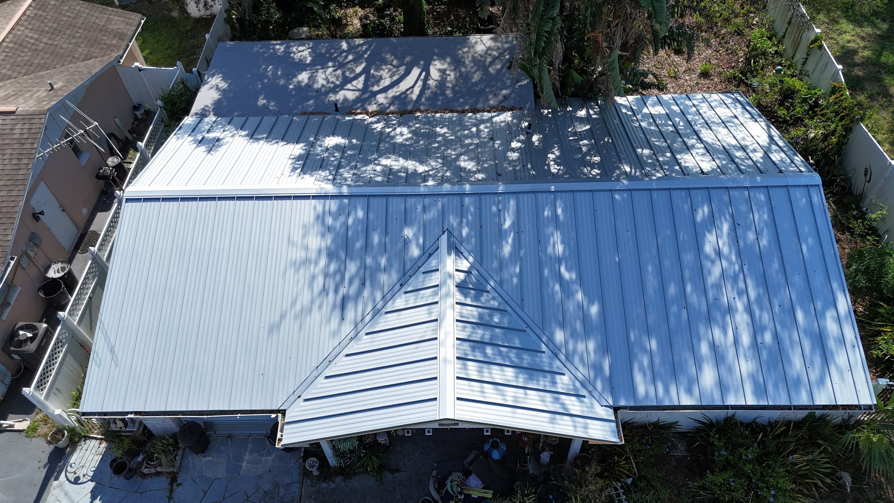 Standing Seam Metal Roof Replacement in Port Richey, FL by Steadfast Roofing 
