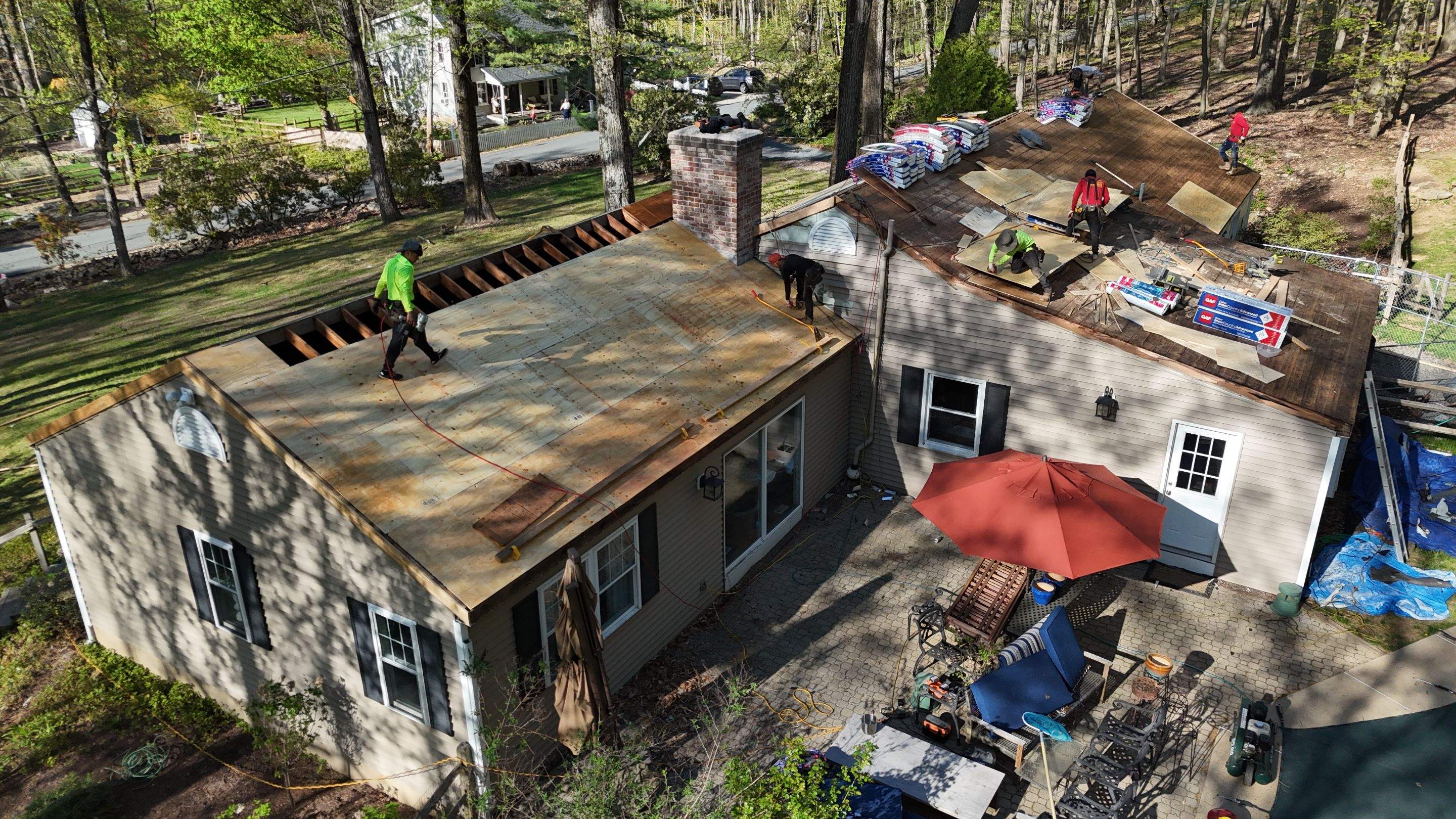 Roof Project in Califon, NJ. by All State Home Improvement Inc.