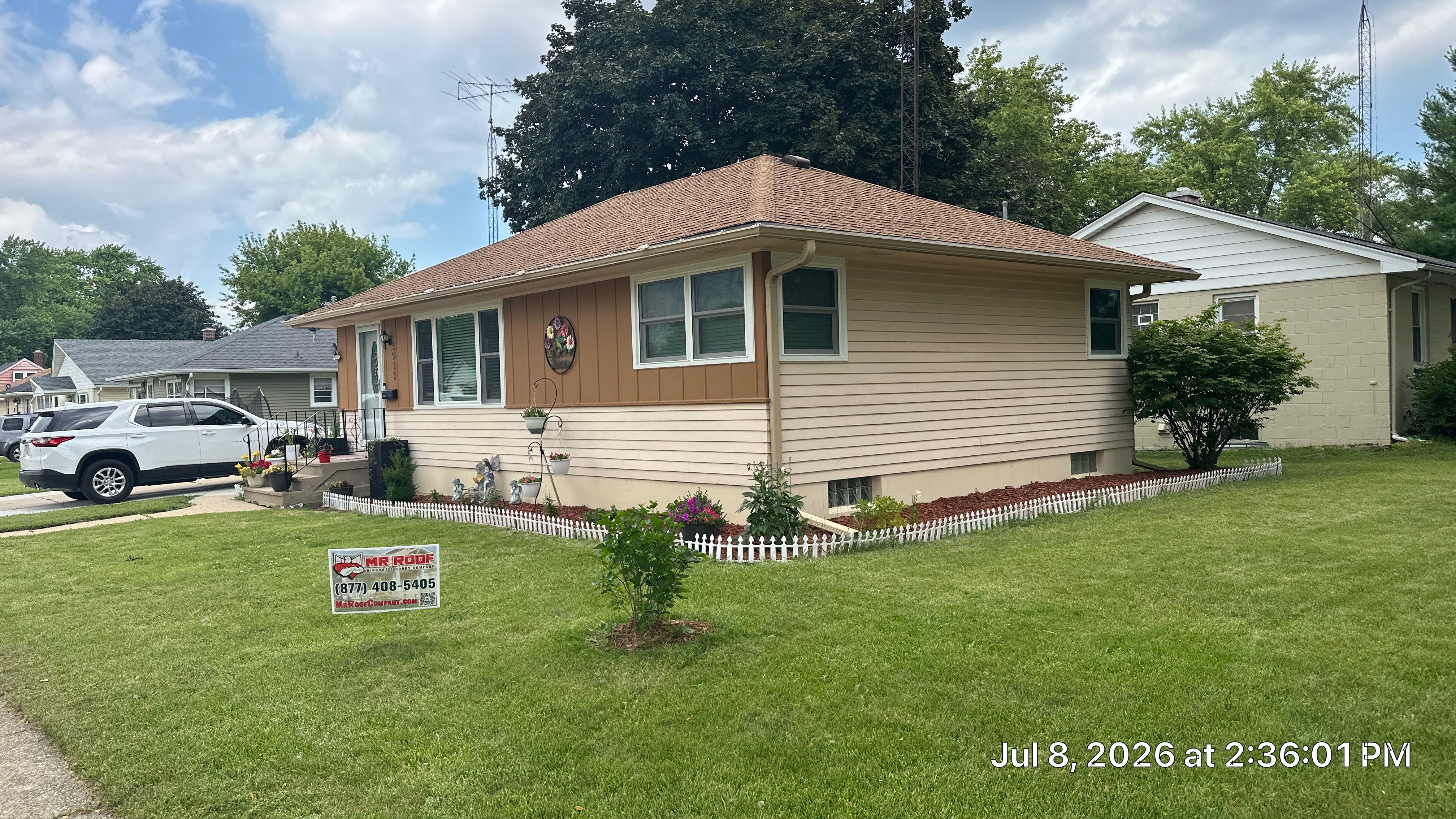 Energy-Efficient Vinyl Window Replacement in Kenosha, Wisconsin by Mr Roof & Remodeling Co